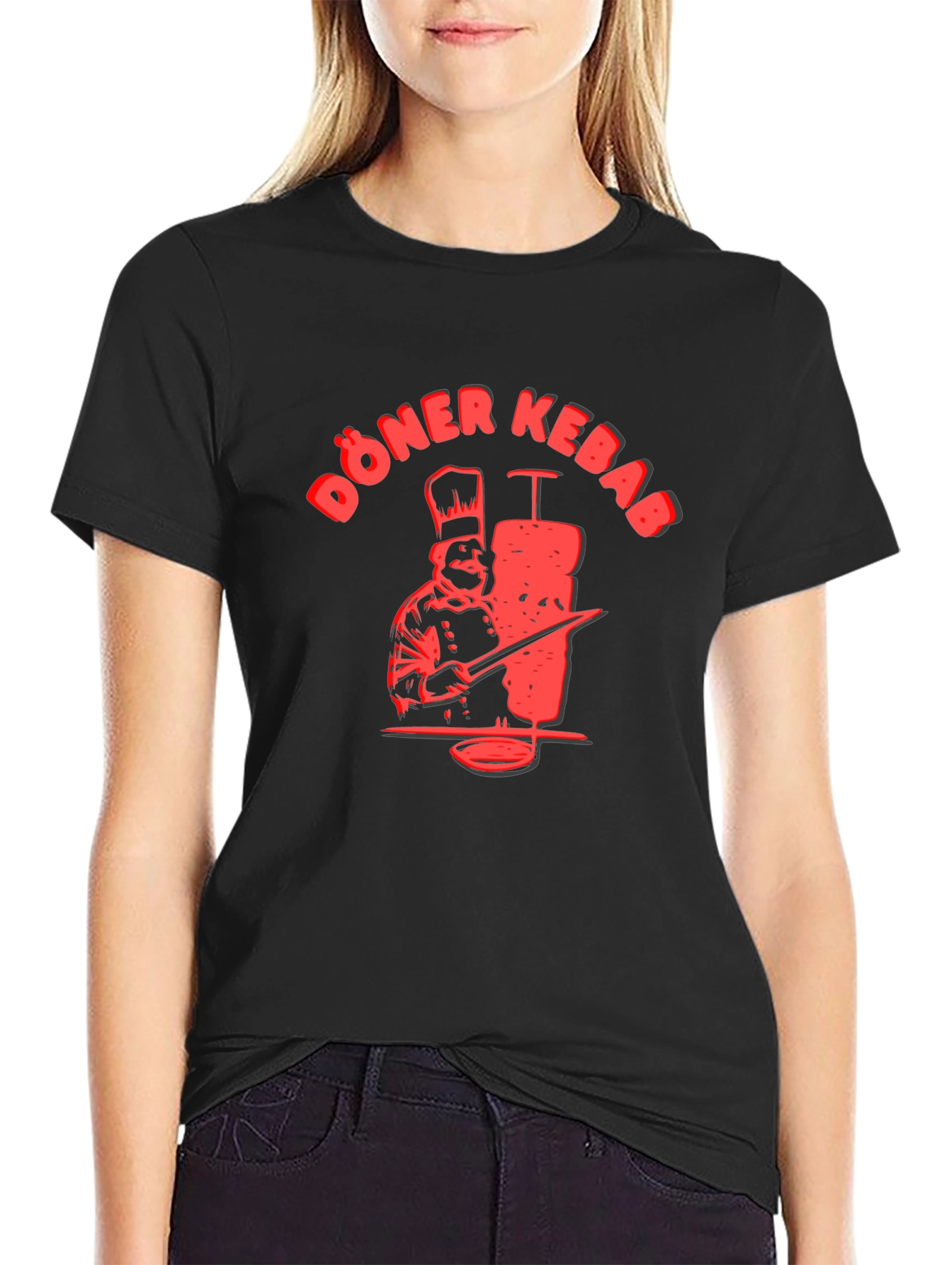 Döner Kebab T-Shirt - Novelty Foodie Tee