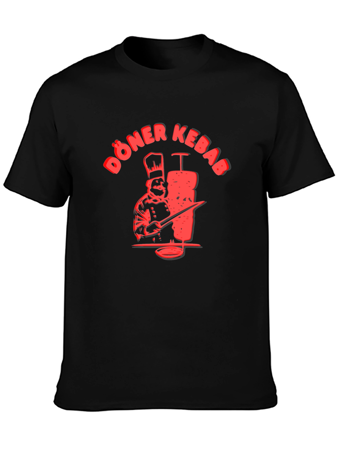 Döner Kebab T-Shirt - Novelty Foodie Tee