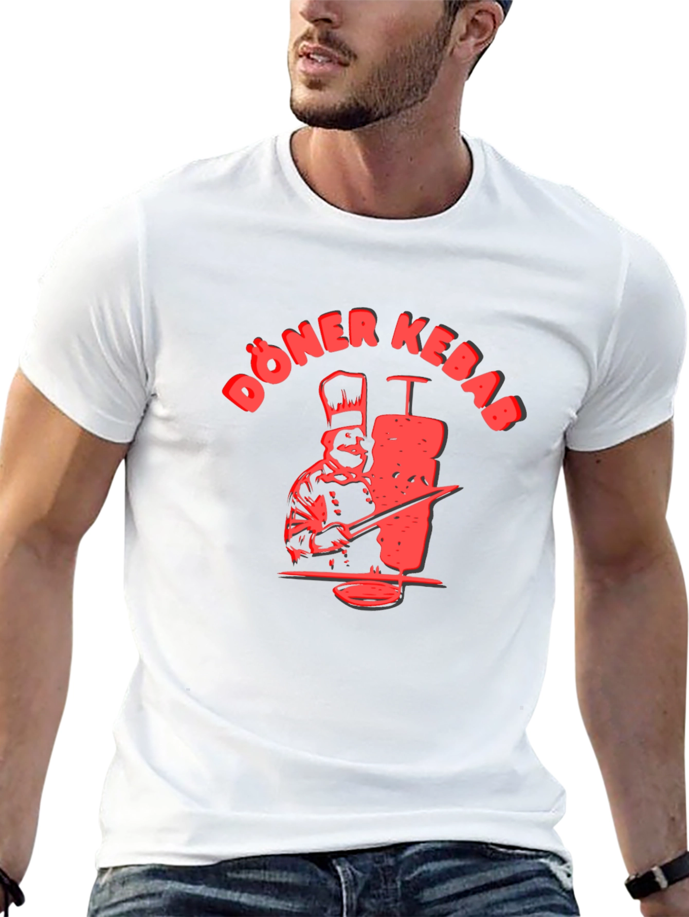 Döner Kebab T-Shirt - Novelty Foodie Tee