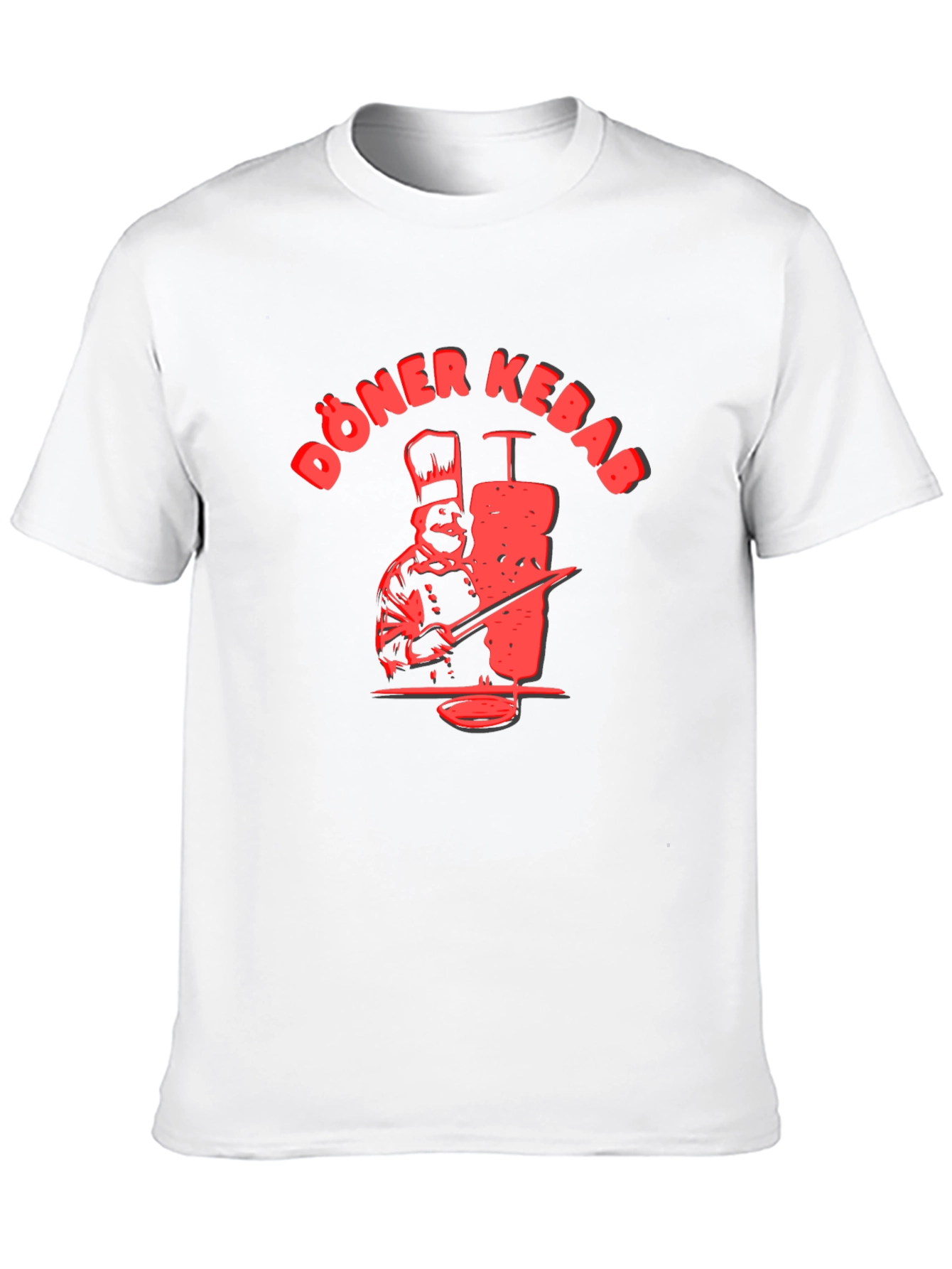 Döner Kebab T-Shirt - Novelty Foodie Tee