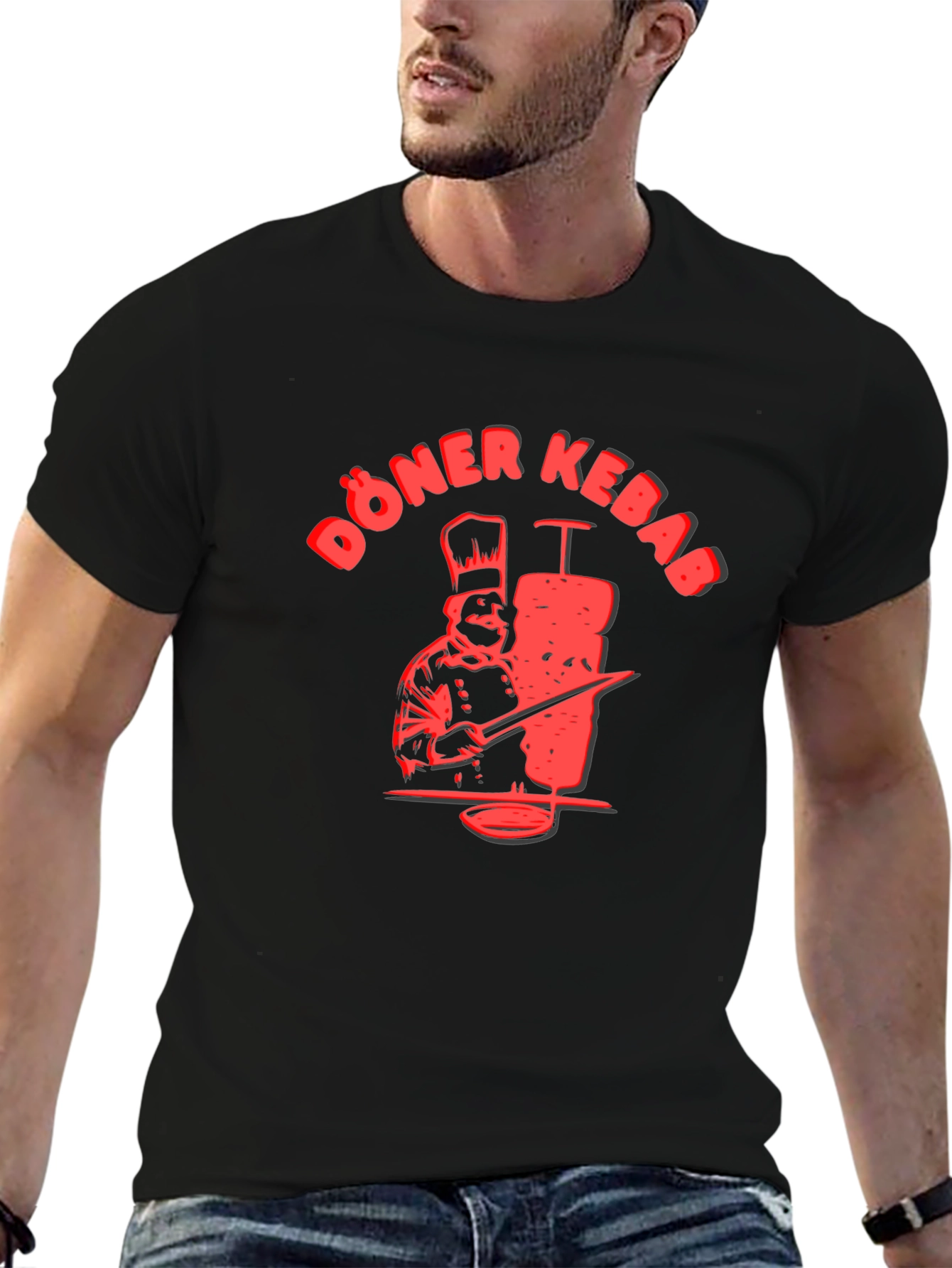 Döner Kebab T-Shirt - Novelty Foodie Tee