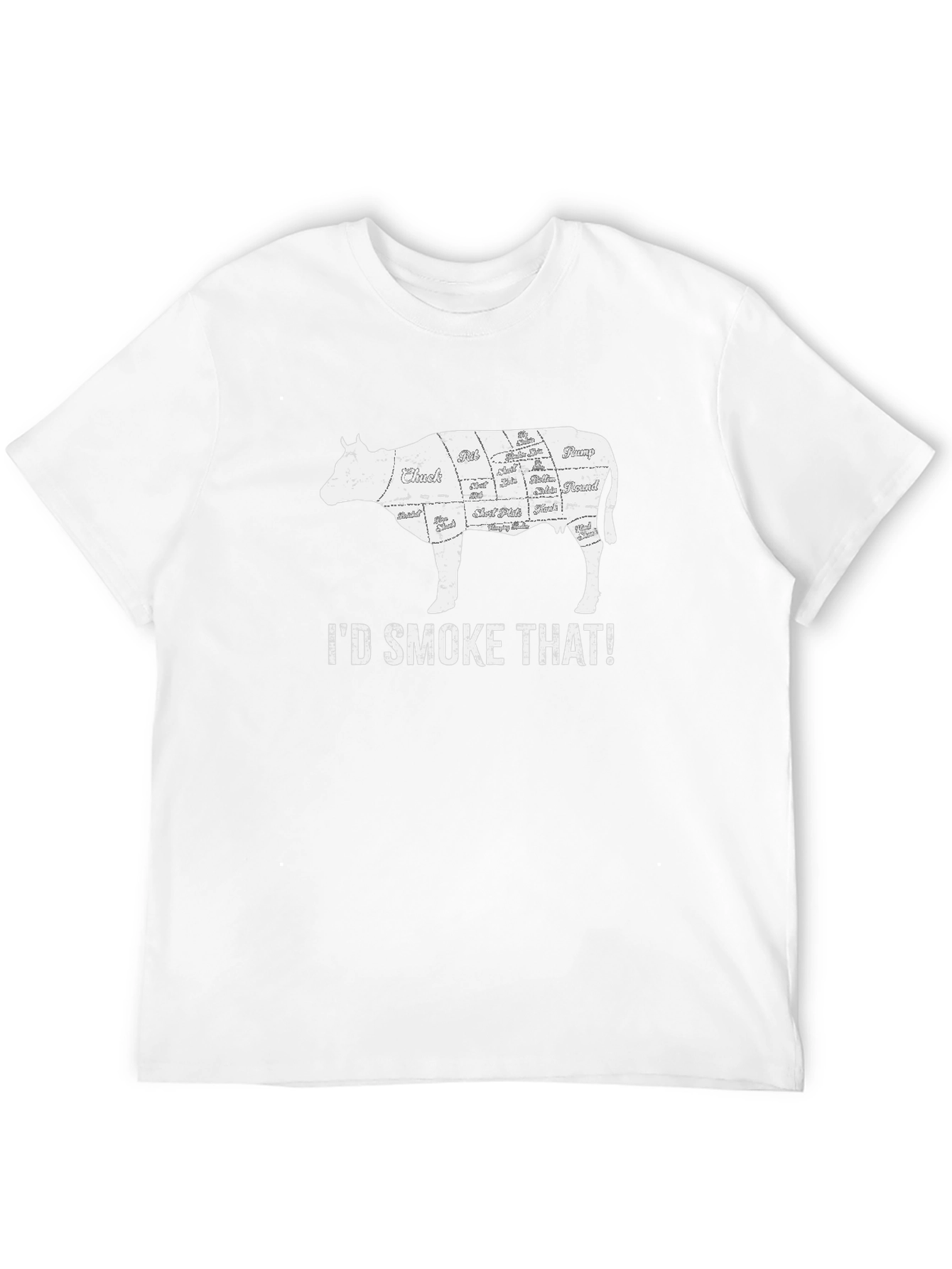 Id Smoke That Cow T-Shirt - BBQ Lovers Tee