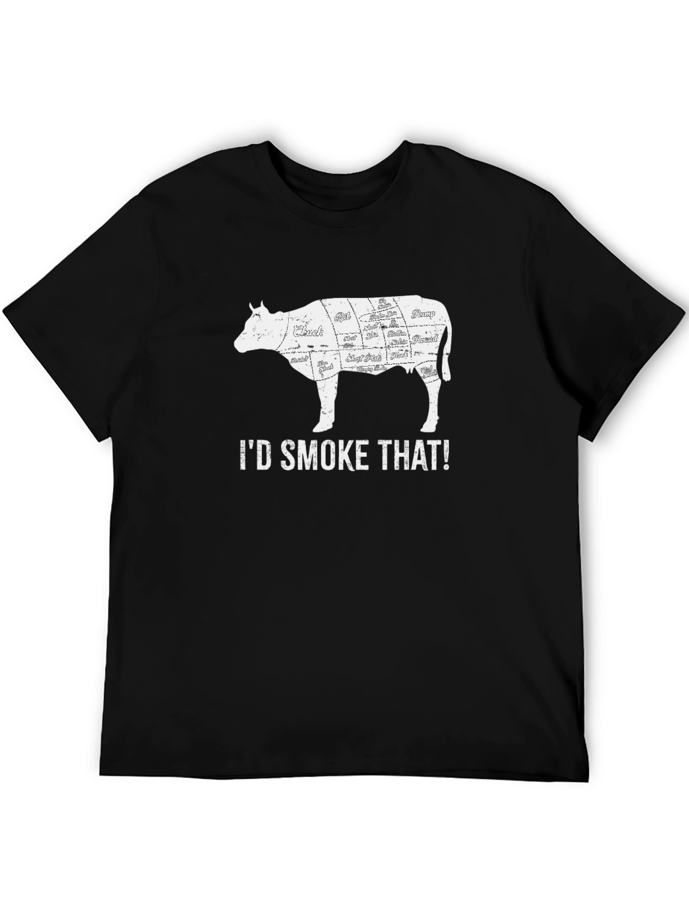 Id Smoke That Cow T-Shirt - BBQ Lovers Tee