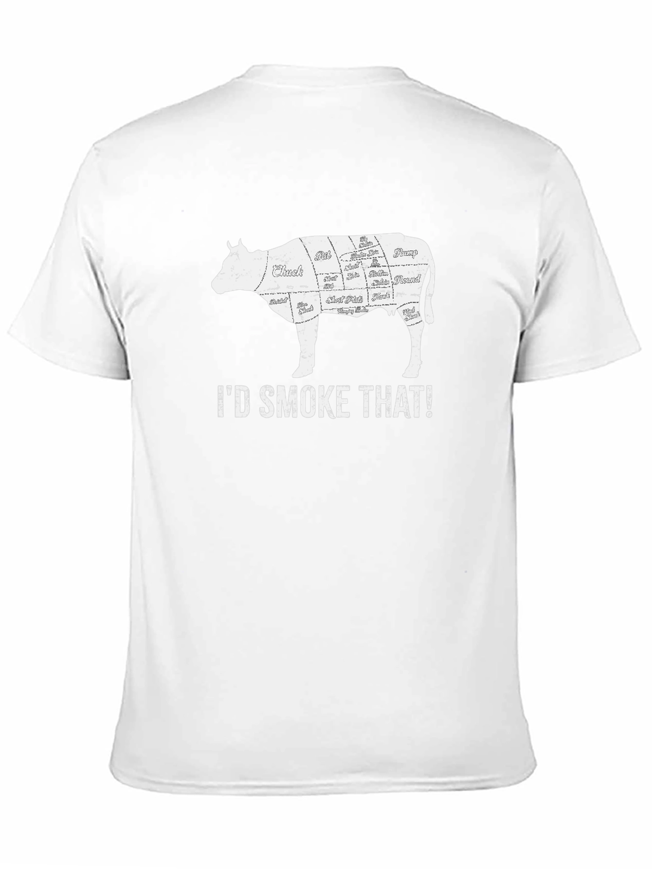 Id Smoke That Cow T-Shirt - BBQ Lovers Tee