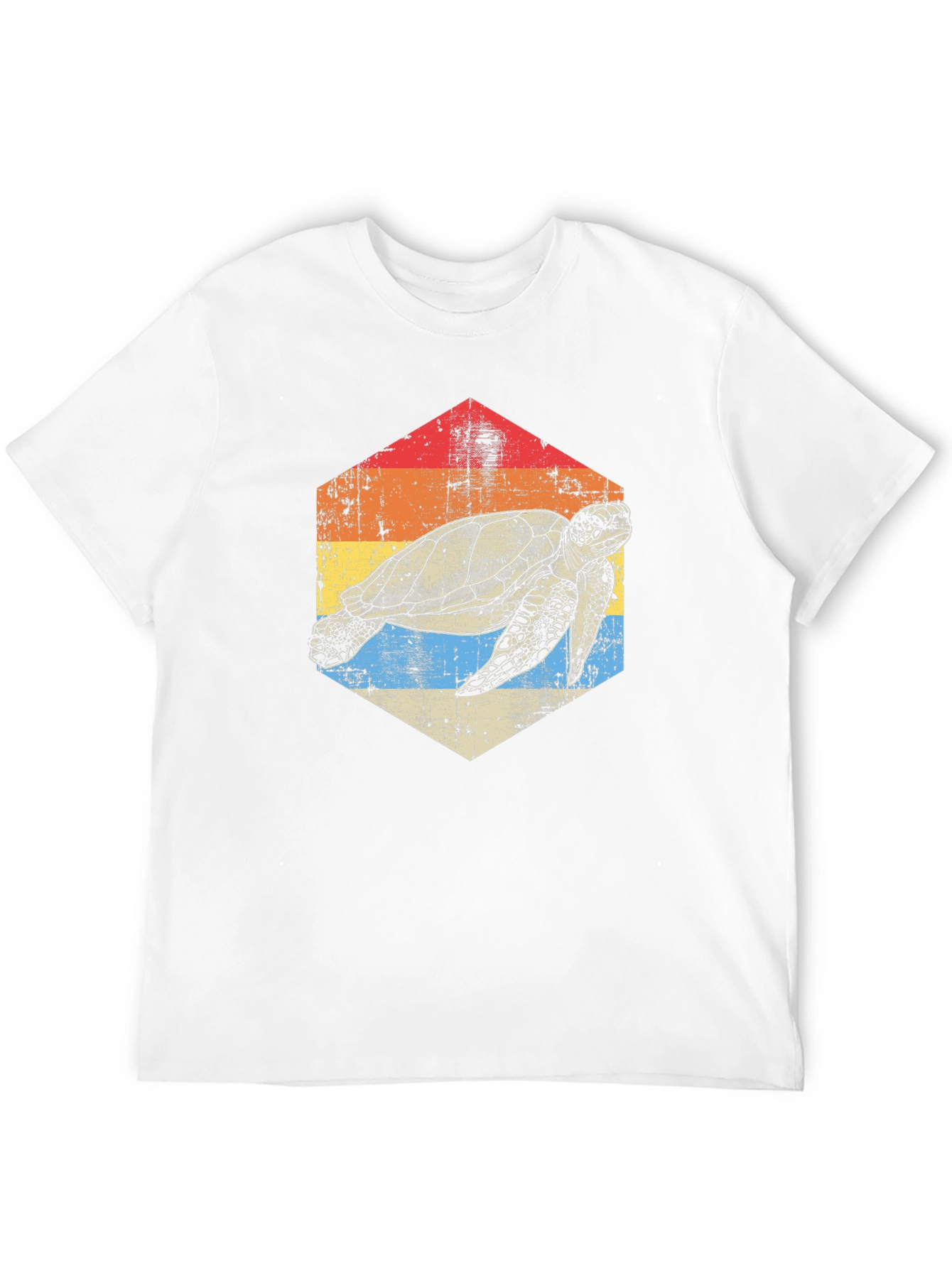 Retro Turtle Graphic T-Shirt