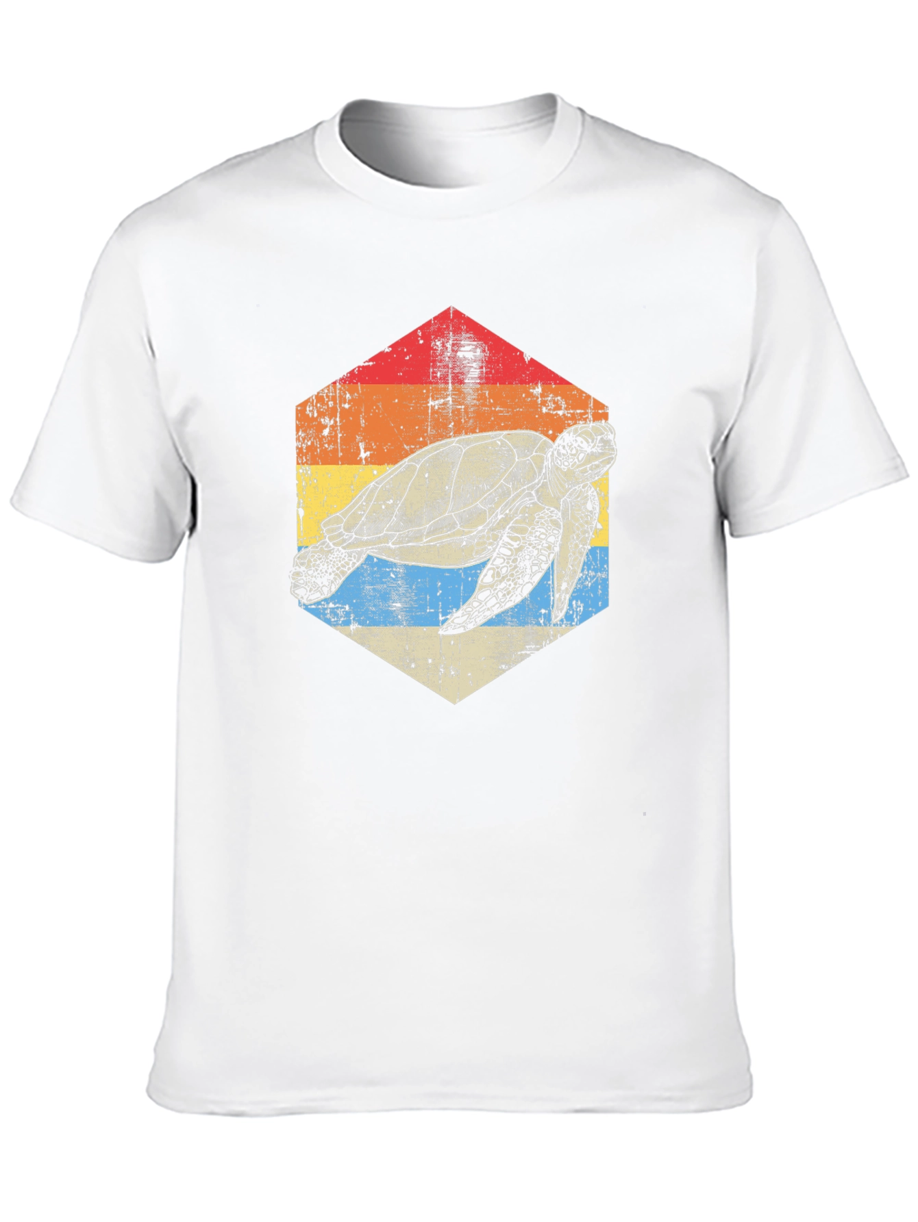 Retro Turtle Graphic T-Shirt