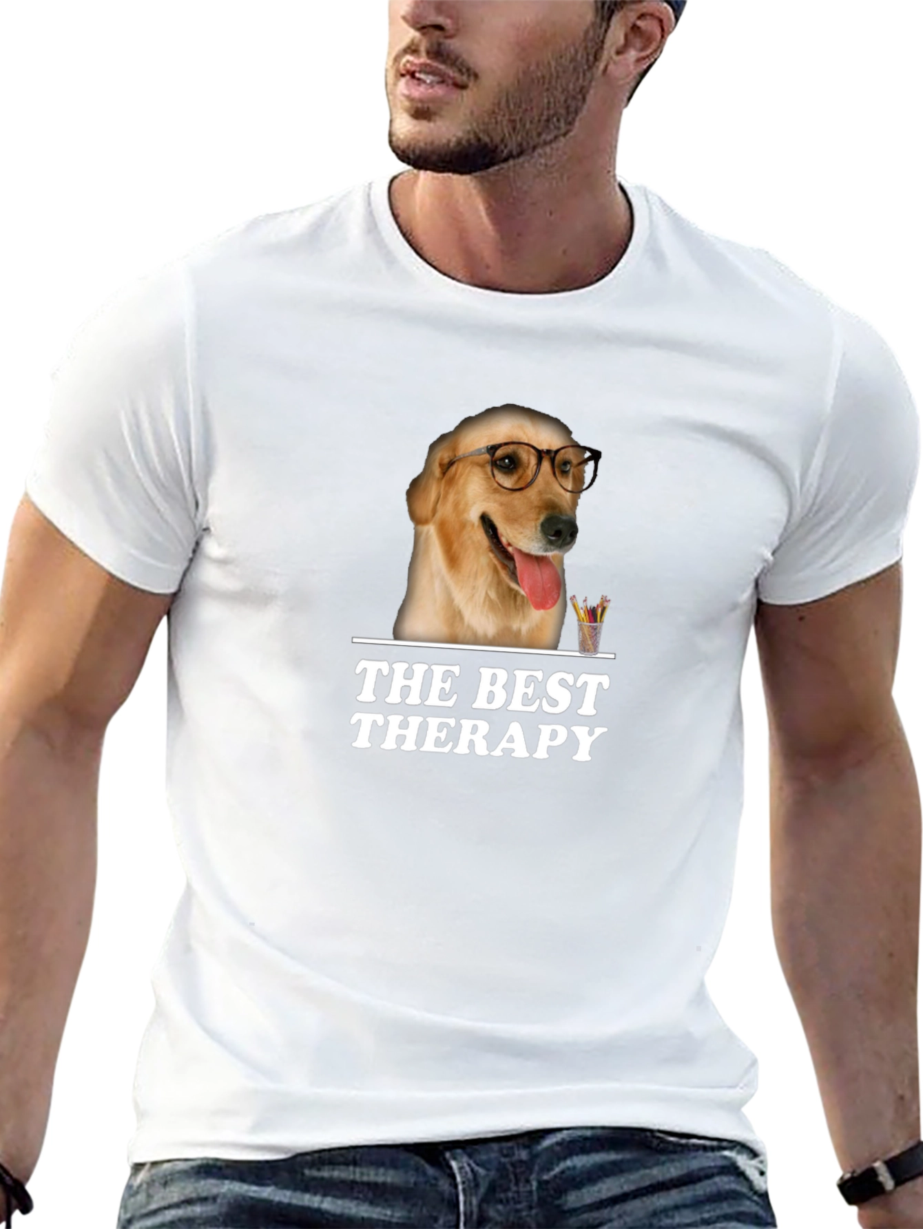 Best Therapy Dog T-Shirt