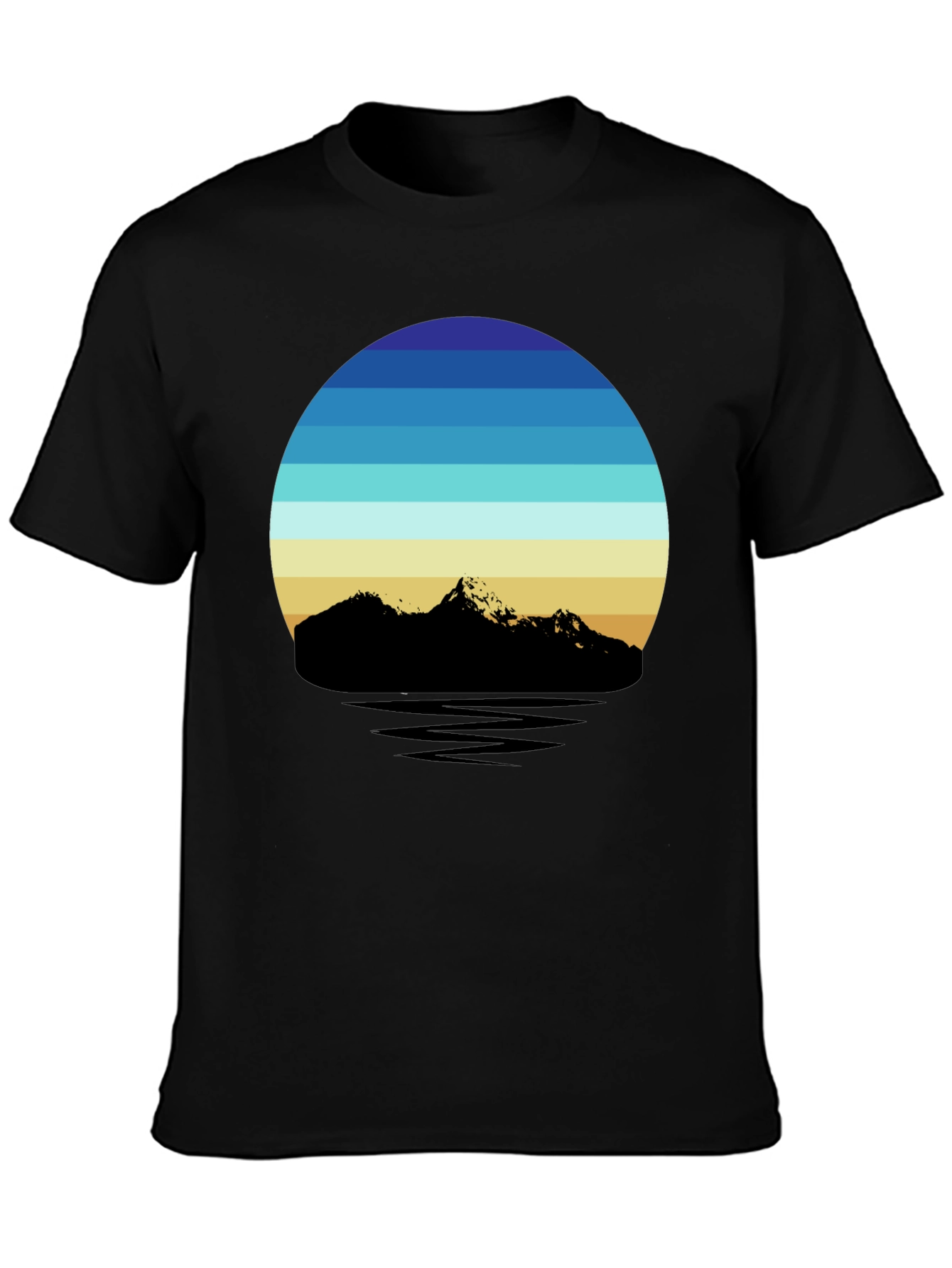 Retro Mountainscape T-Shirt