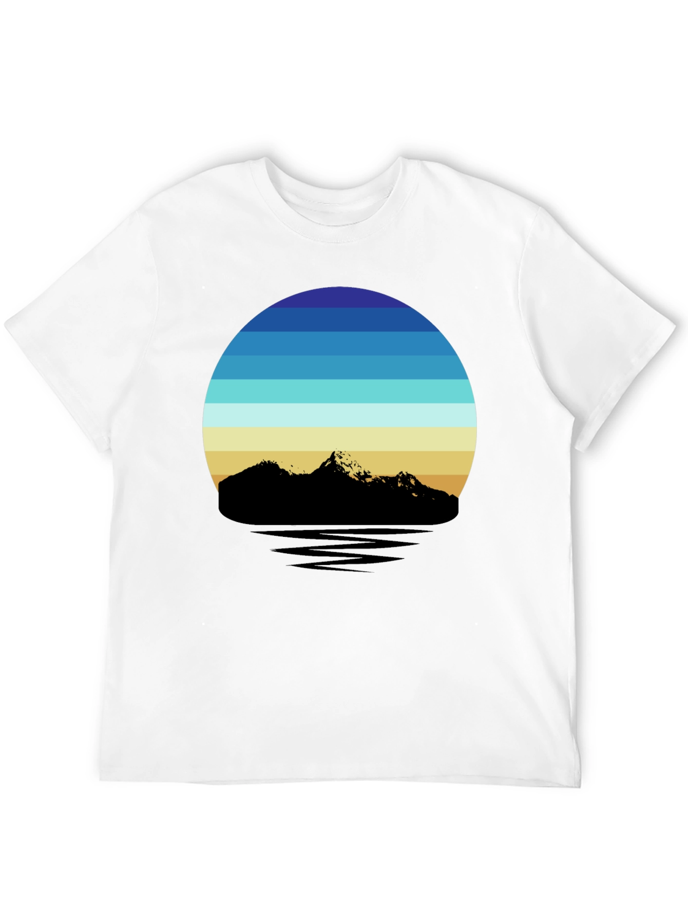 Retro Mountainscape T-Shirt
