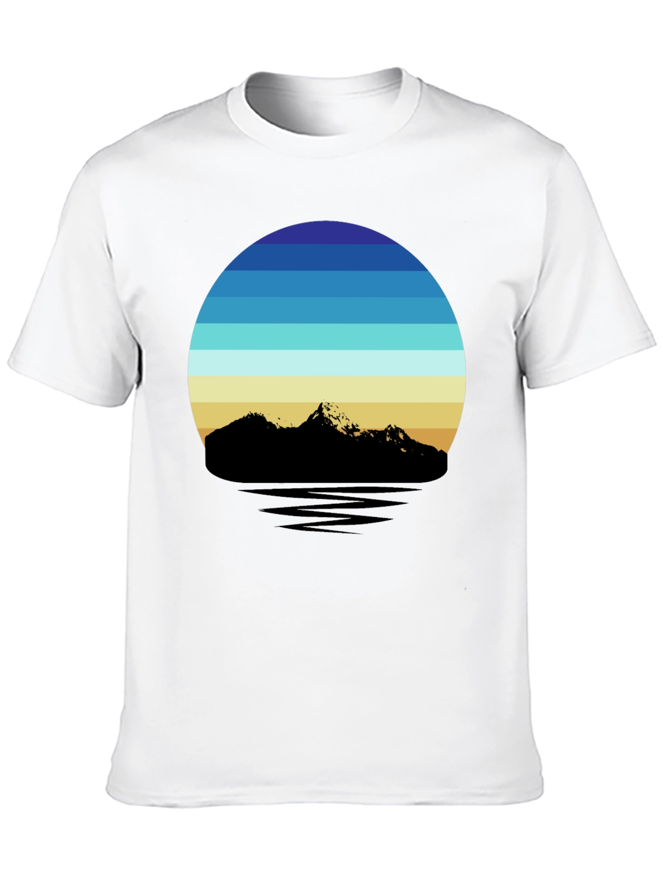 Retro Mountainscape T-Shirt