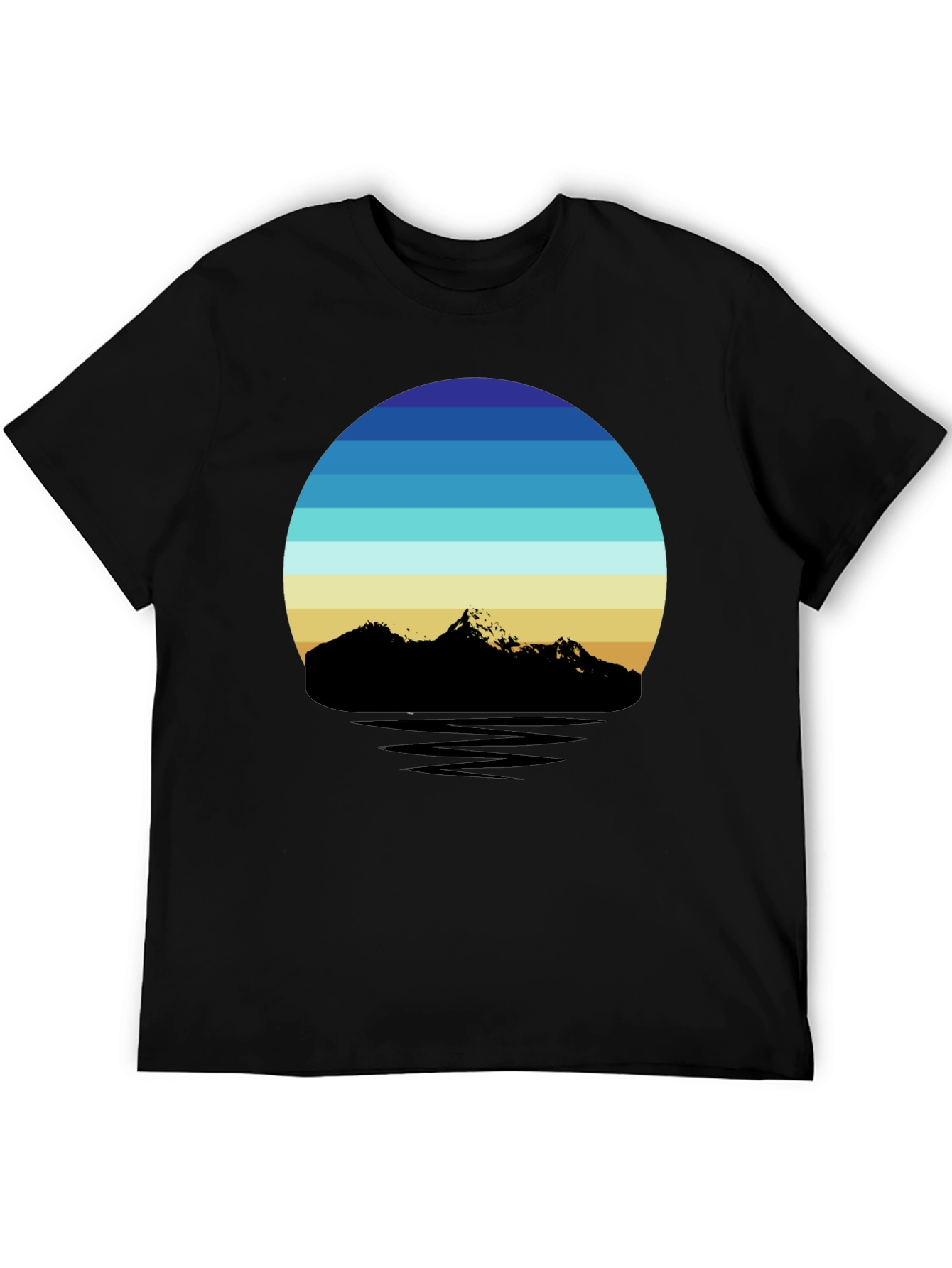 Retro Mountainscape T-Shirt