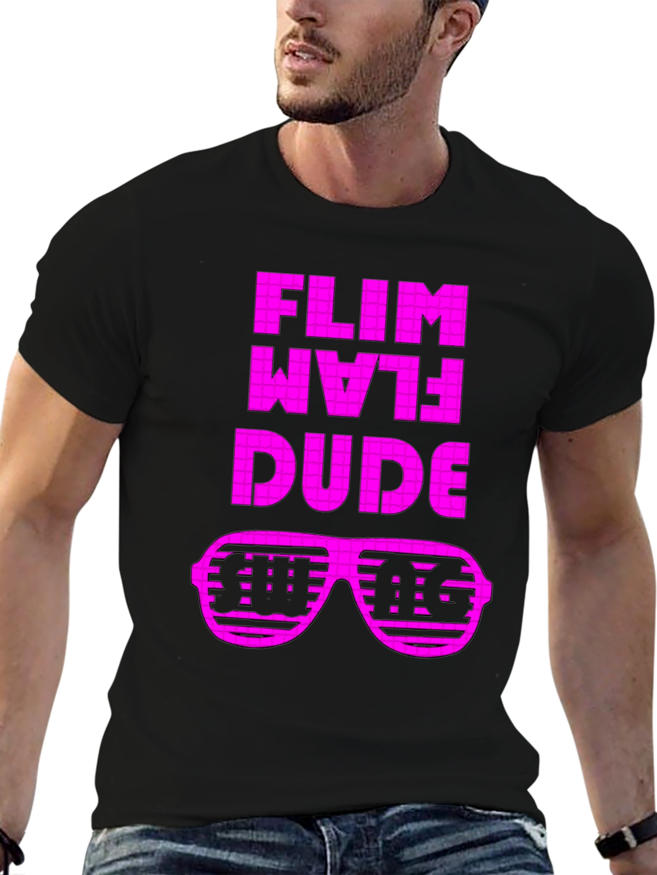 Flim Flam Dude Graphic Tee - Retro Style