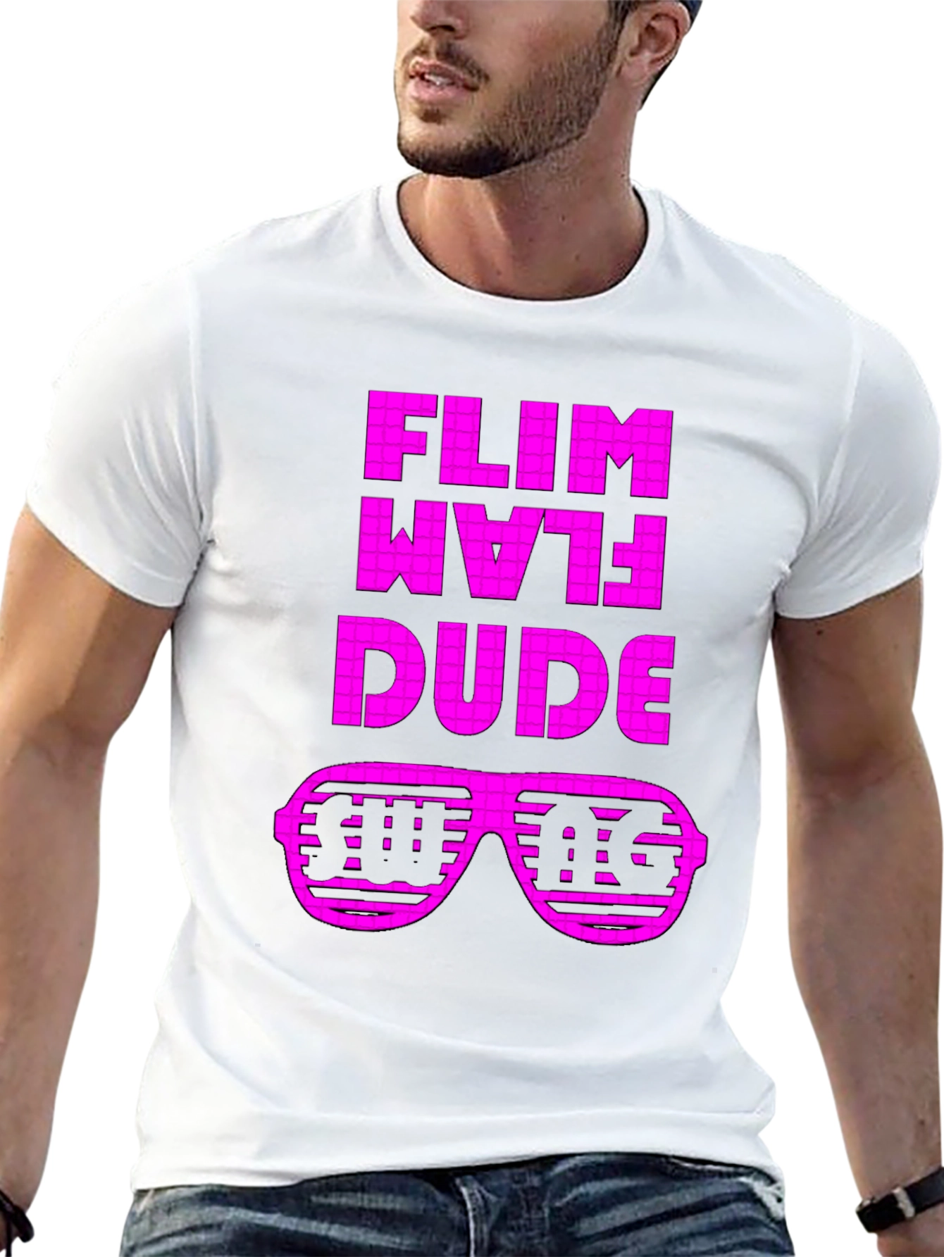 Flim Flam Dude Graphic Tee - Retro Style