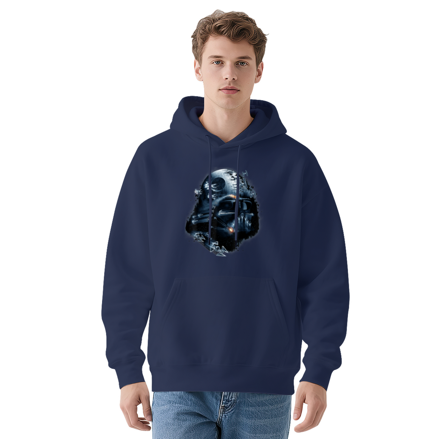Dark Art Darth Vader Star Wars Hoodie, Soft Comfort Fan Favorite Black Hoodie