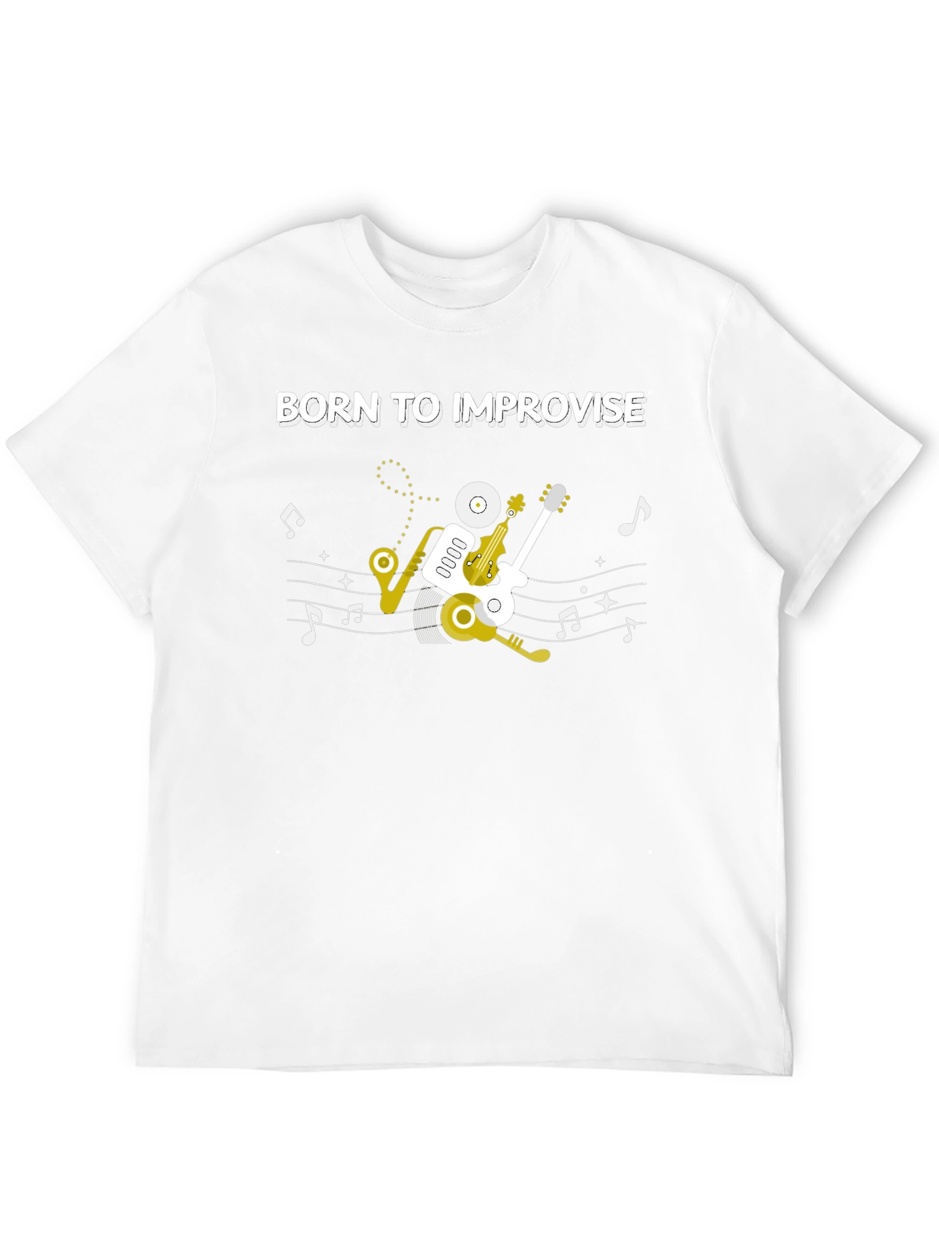 Born To Improvise Music T-Shirt