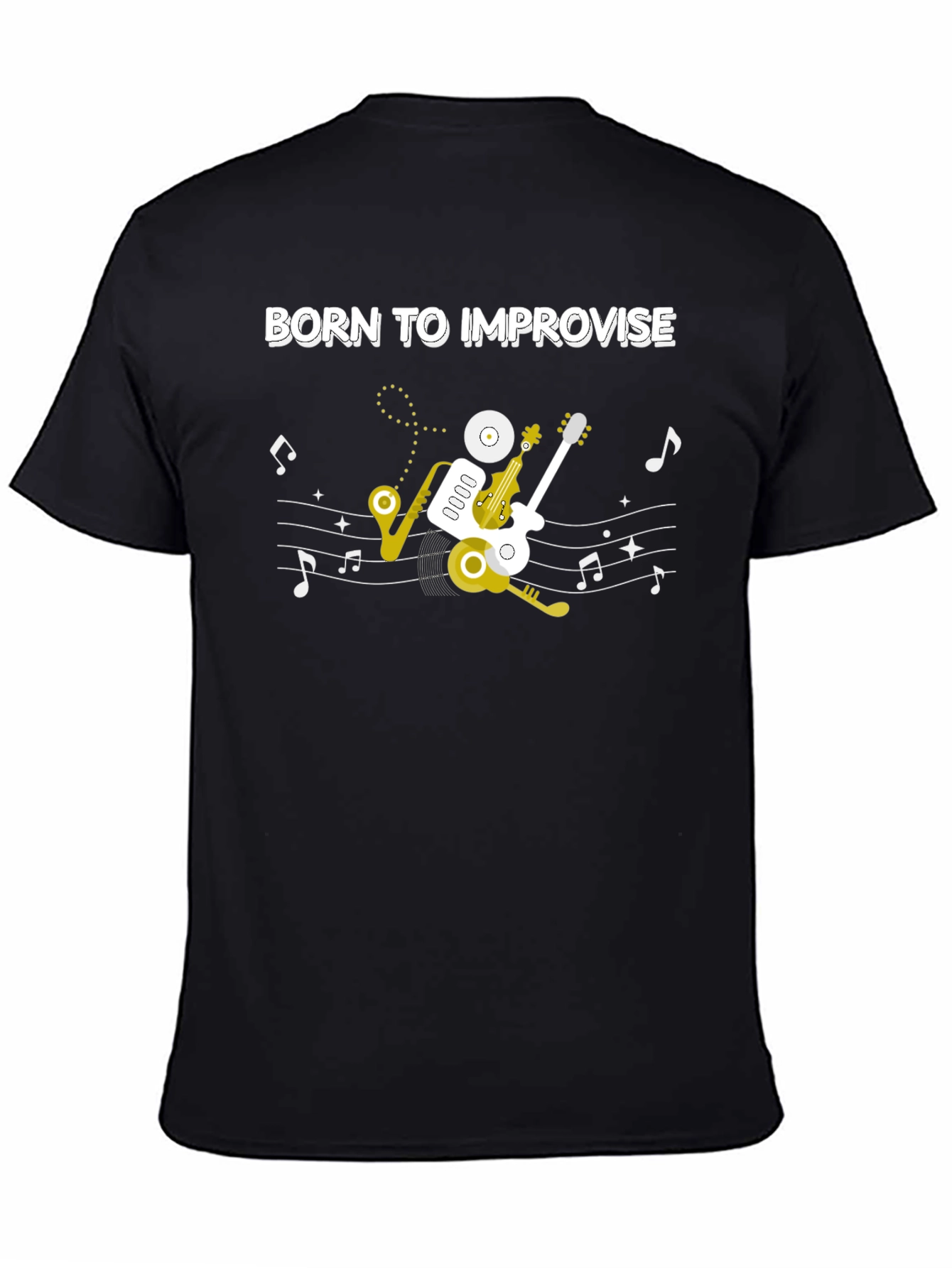 Born To Improvise Music T-Shirt