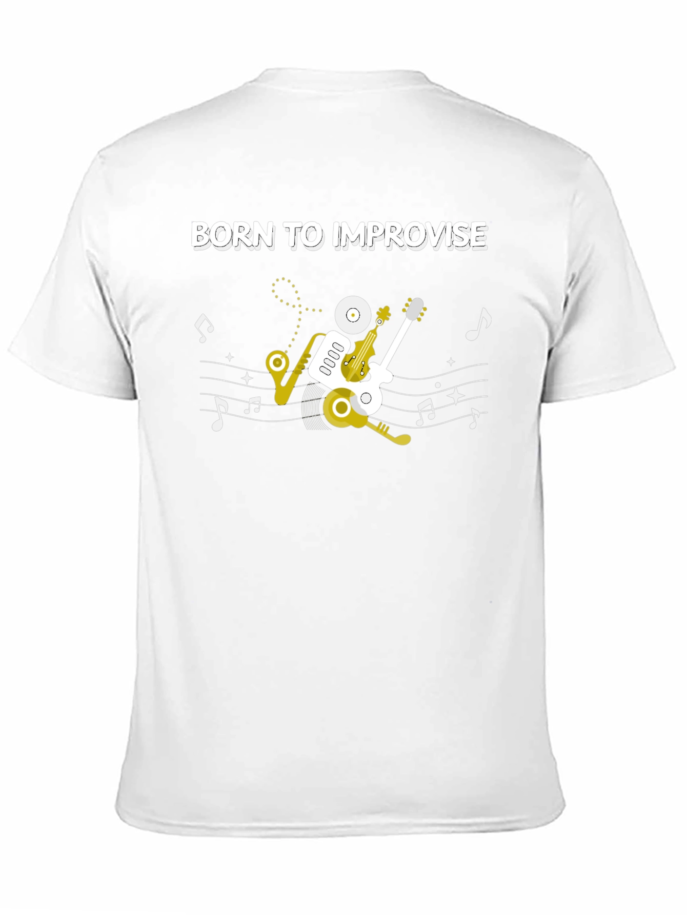 Born To Improvise Music T-Shirt