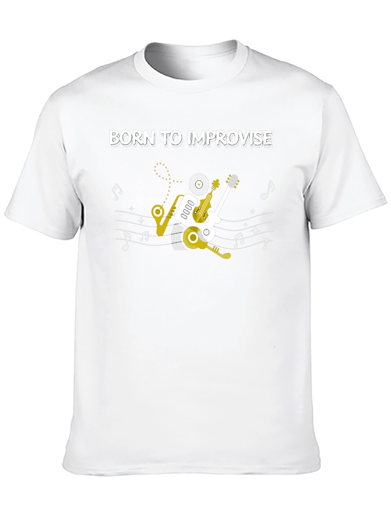 Born To Improvise Music T-Shirt