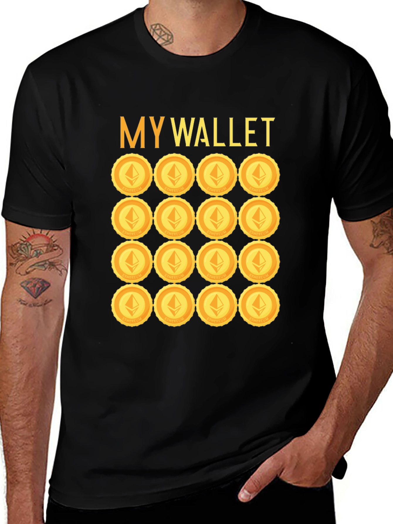 My Wallet Cryptocurrency T-Shirt