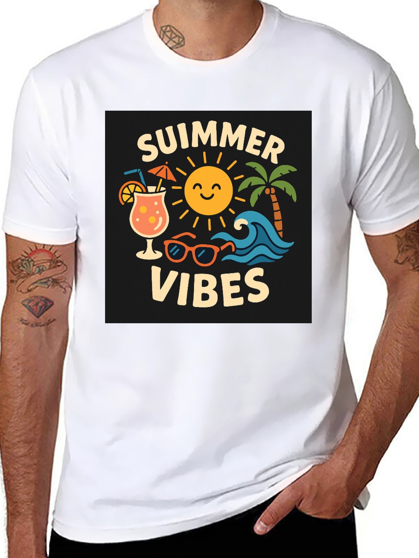 Summer Vibes Graphic T-Shirt