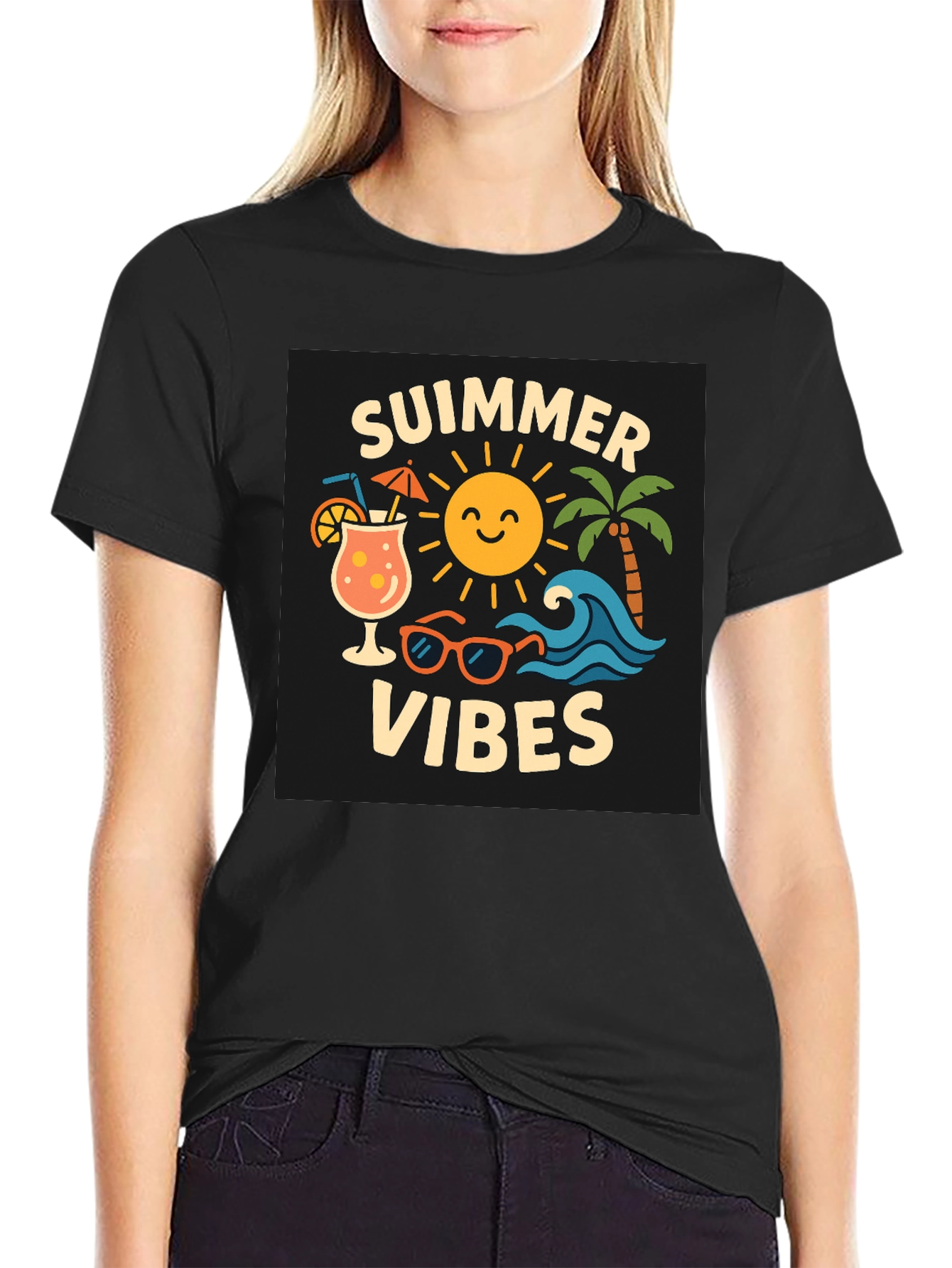 Summer Vibes Graphic T-Shirt
