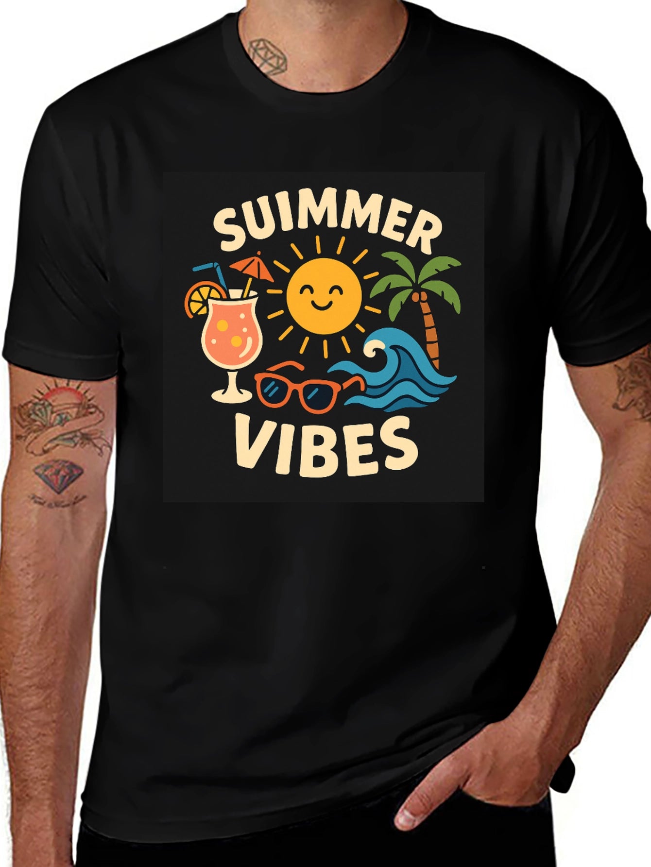 Summer Vibes Graphic T-Shirt