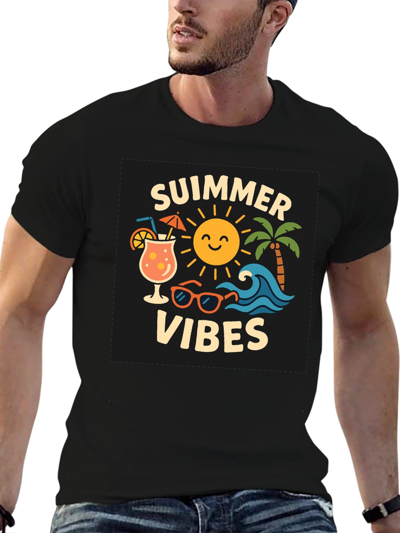 Summer Vibes Graphic T-Shirt