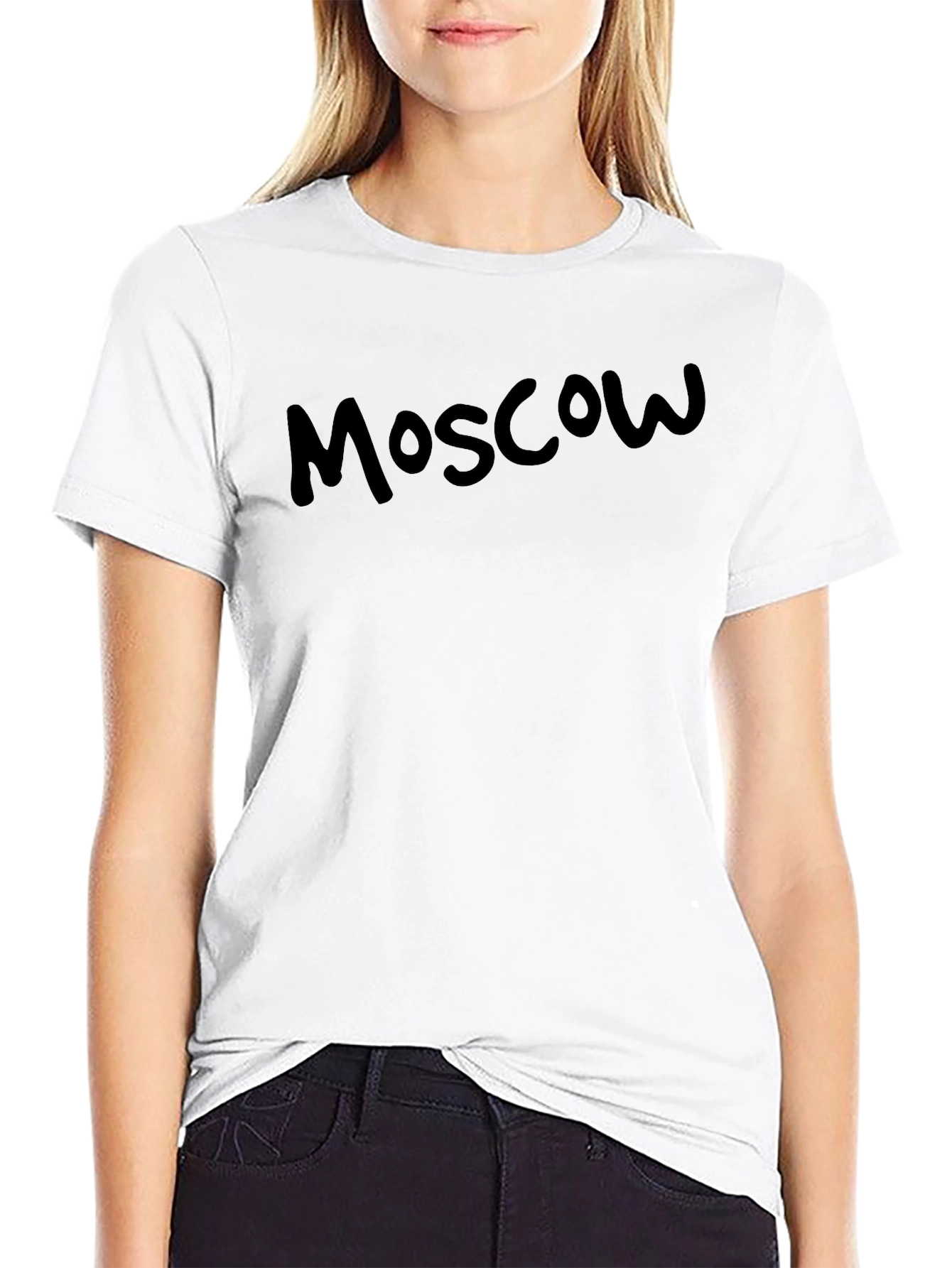 Moscow Graphic Black T-Shirt