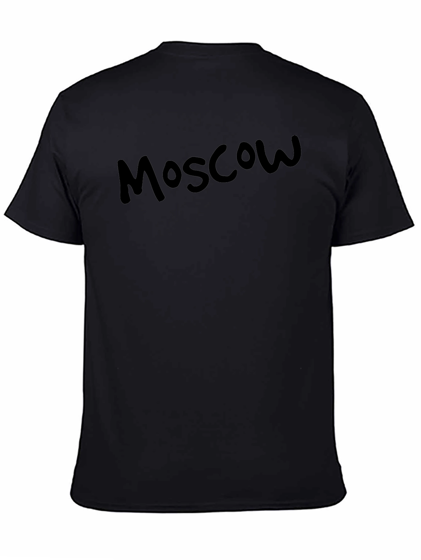 Moscow Graphic Black T-Shirt