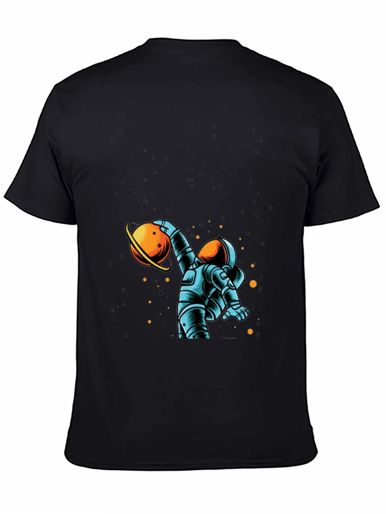 Astronaut Planet T-Shirt - Space Graphic Tee