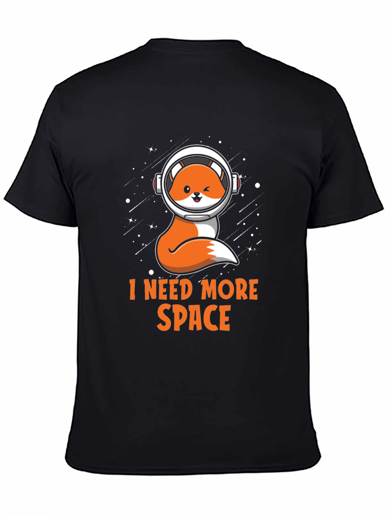 I Need More Space Fox Astronaut Graphic Tee