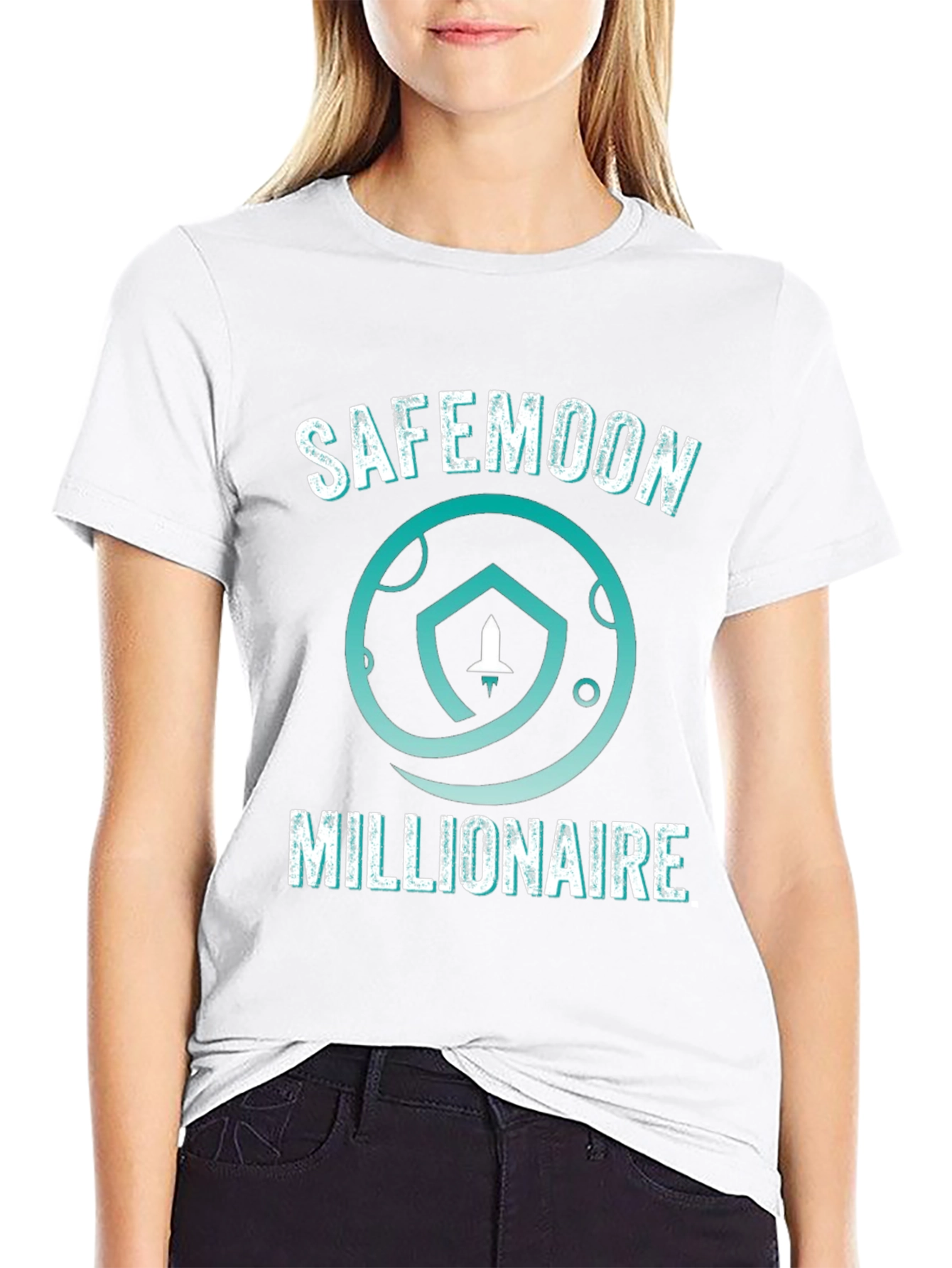 SafeMoon Millionaire T-Shirt Crypto Meme Tee
