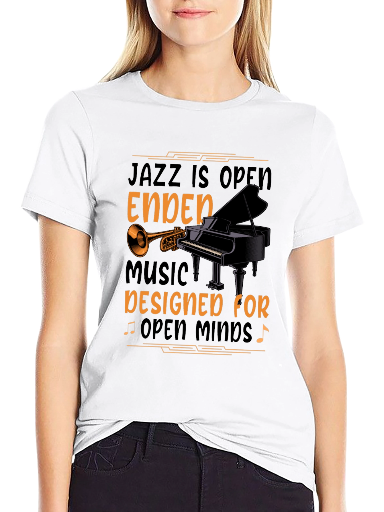 Jazz is Open T-Shirt - Music Lover Tee