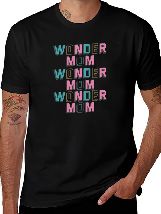 Wonder Mom T-Shirt - Stylish Graphic Tee