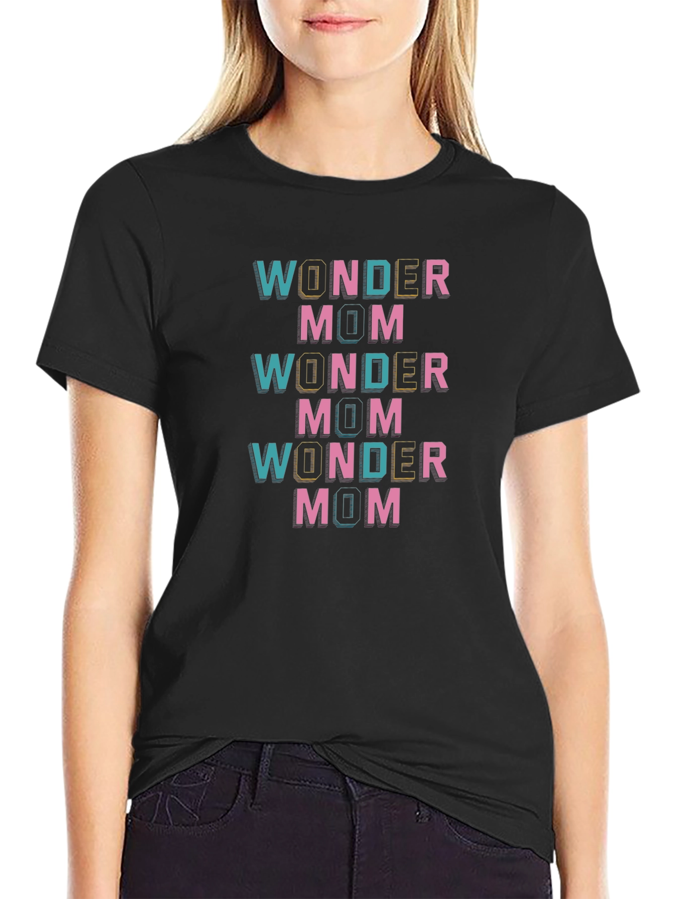 Wonder Mom T-Shirt - Stylish Graphic Tee