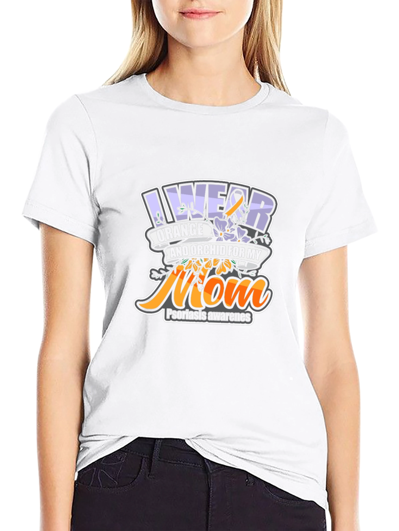 Psoriasis Awareness T-Shirt For My Mom