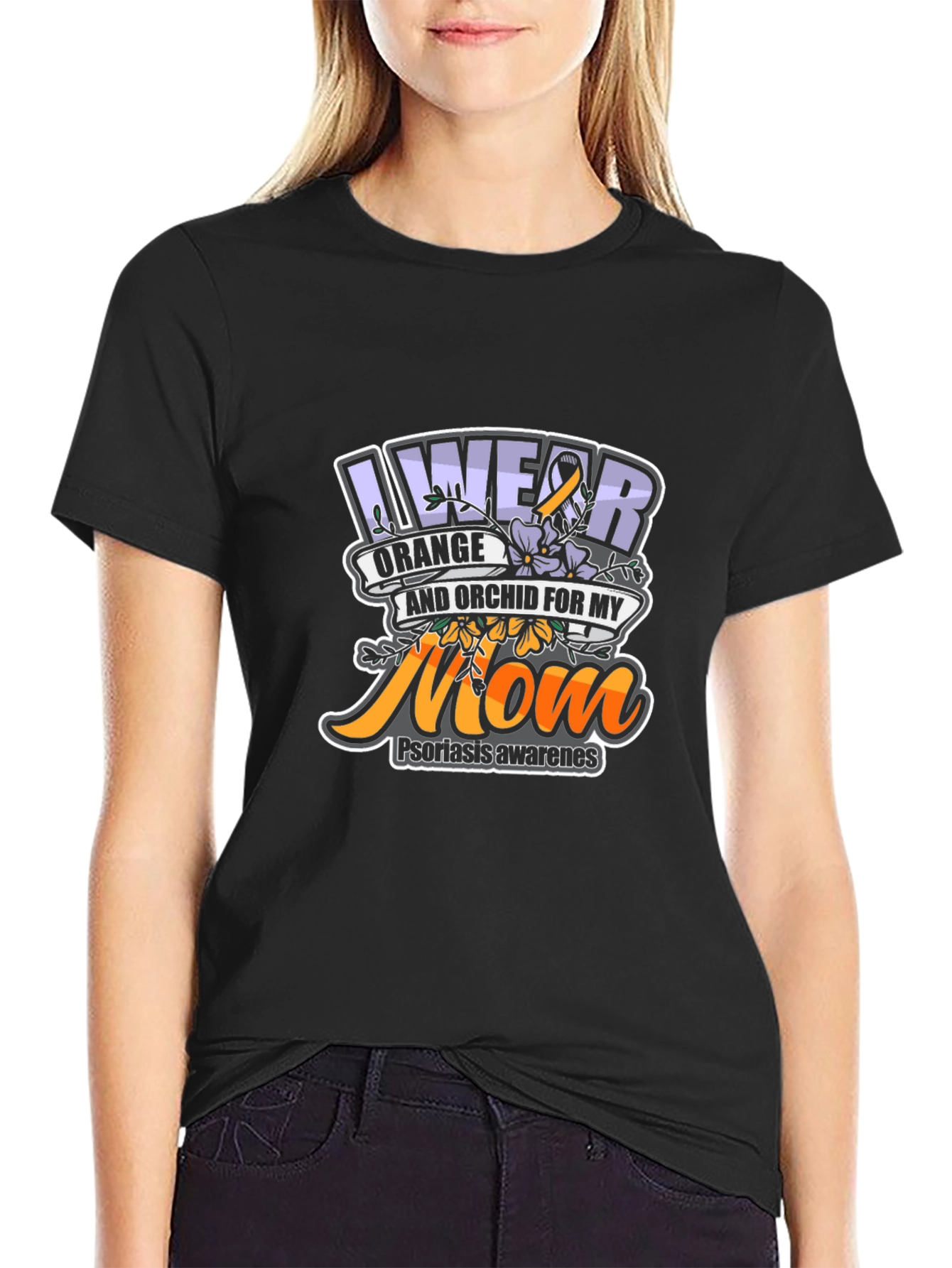 Psoriasis Awareness T-Shirt For My Mom