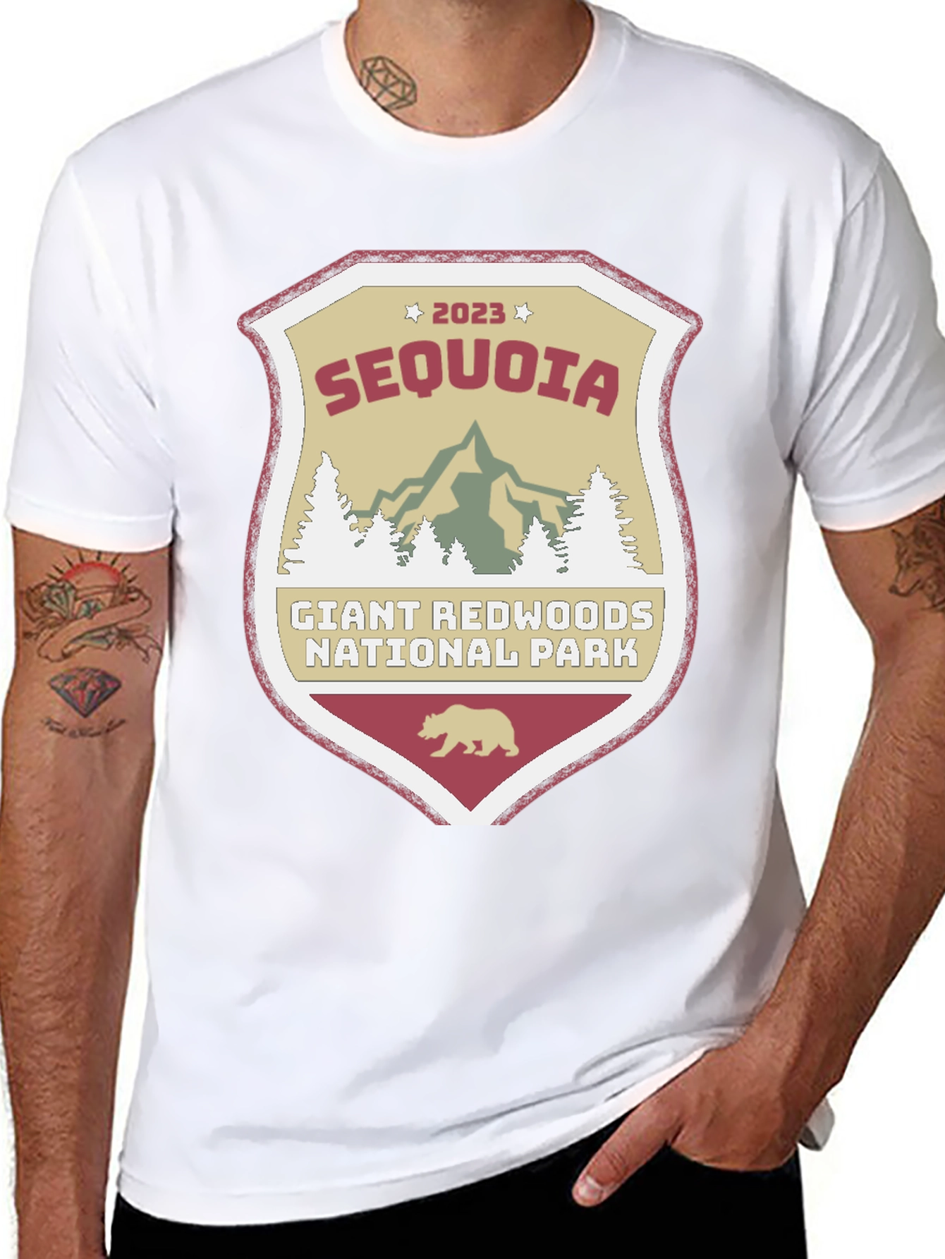 Sequoia National Park Graphic Tee - Giant Redwoods