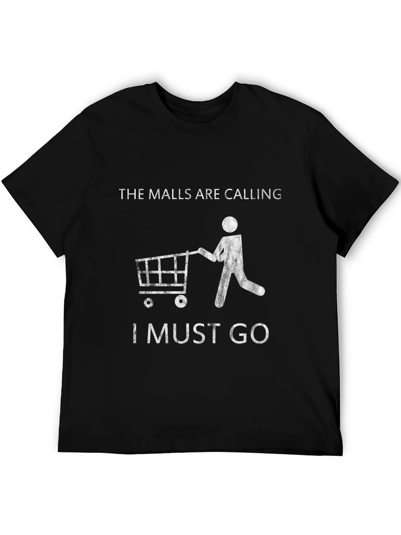 The Malls Are Calling Funny Shopping T-Shirt