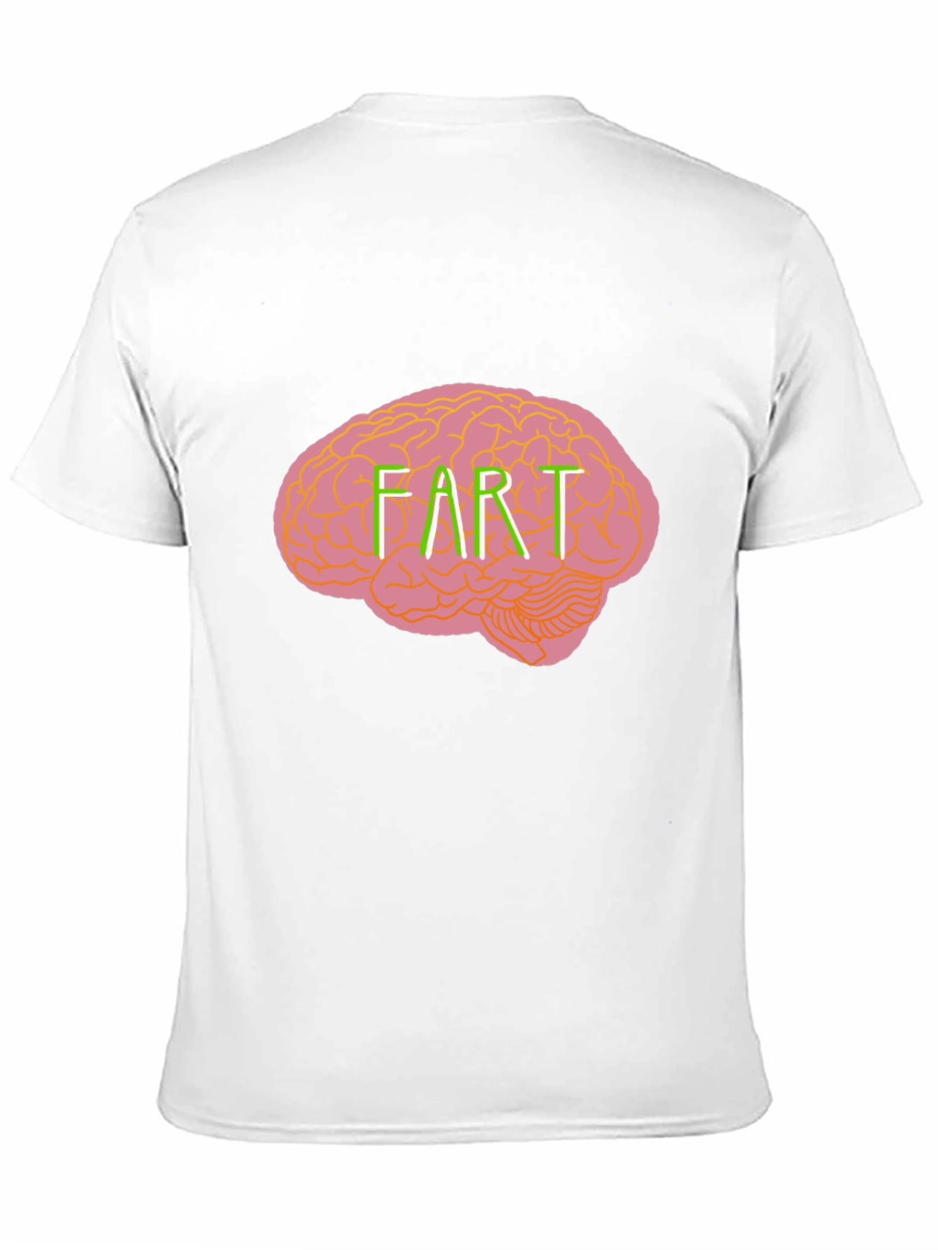 Brain Fart Graphic Tee - Funny Novelty T-Shirt