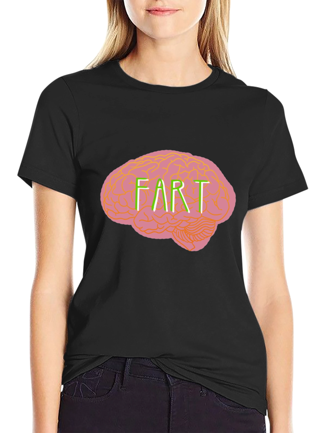 Brain Fart Graphic Tee - Funny Novelty T-Shirt