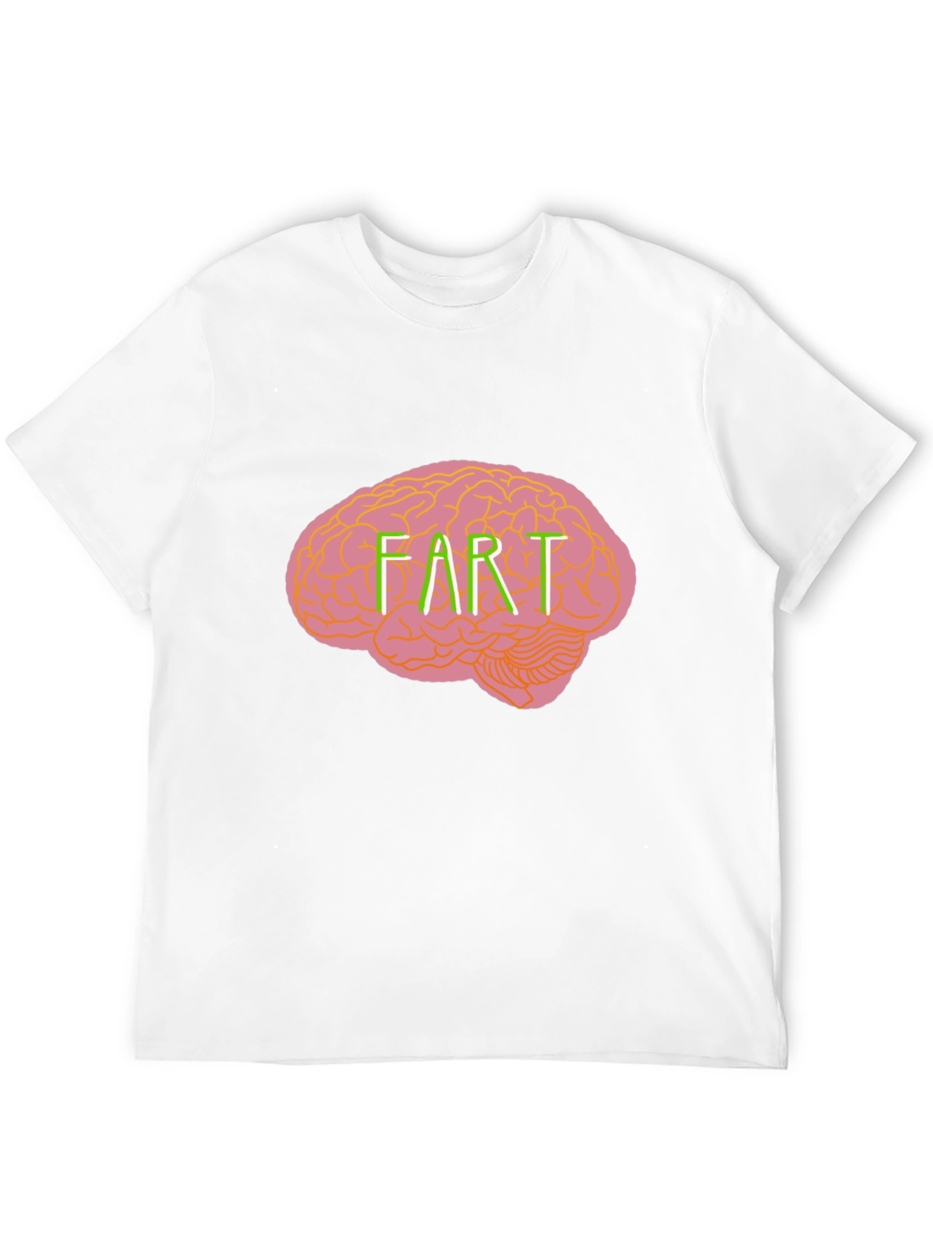 Brain Fart Graphic Tee - Funny Novelty T-Shirt