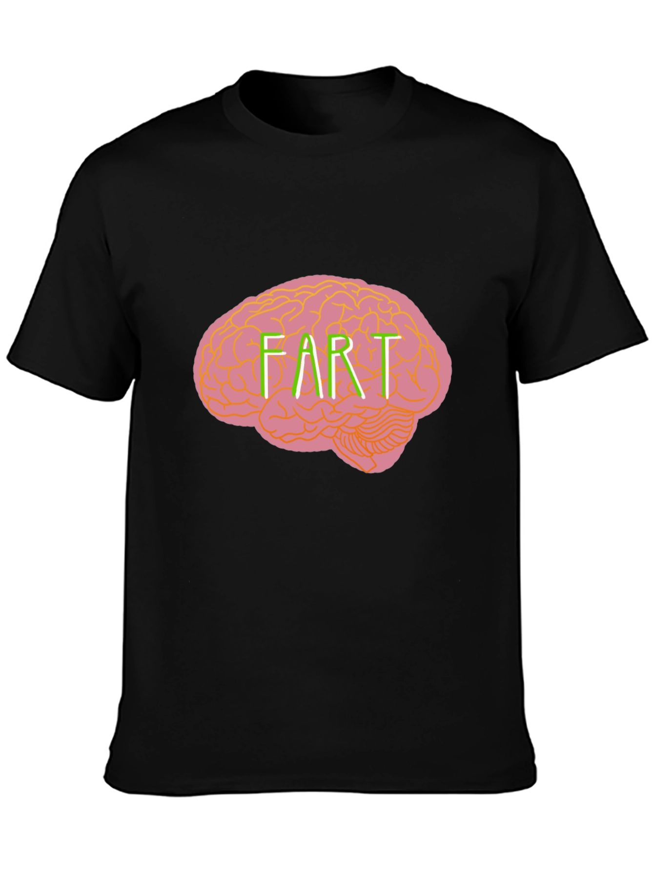 Brain Fart Graphic Tee - Funny Novelty T-Shirt