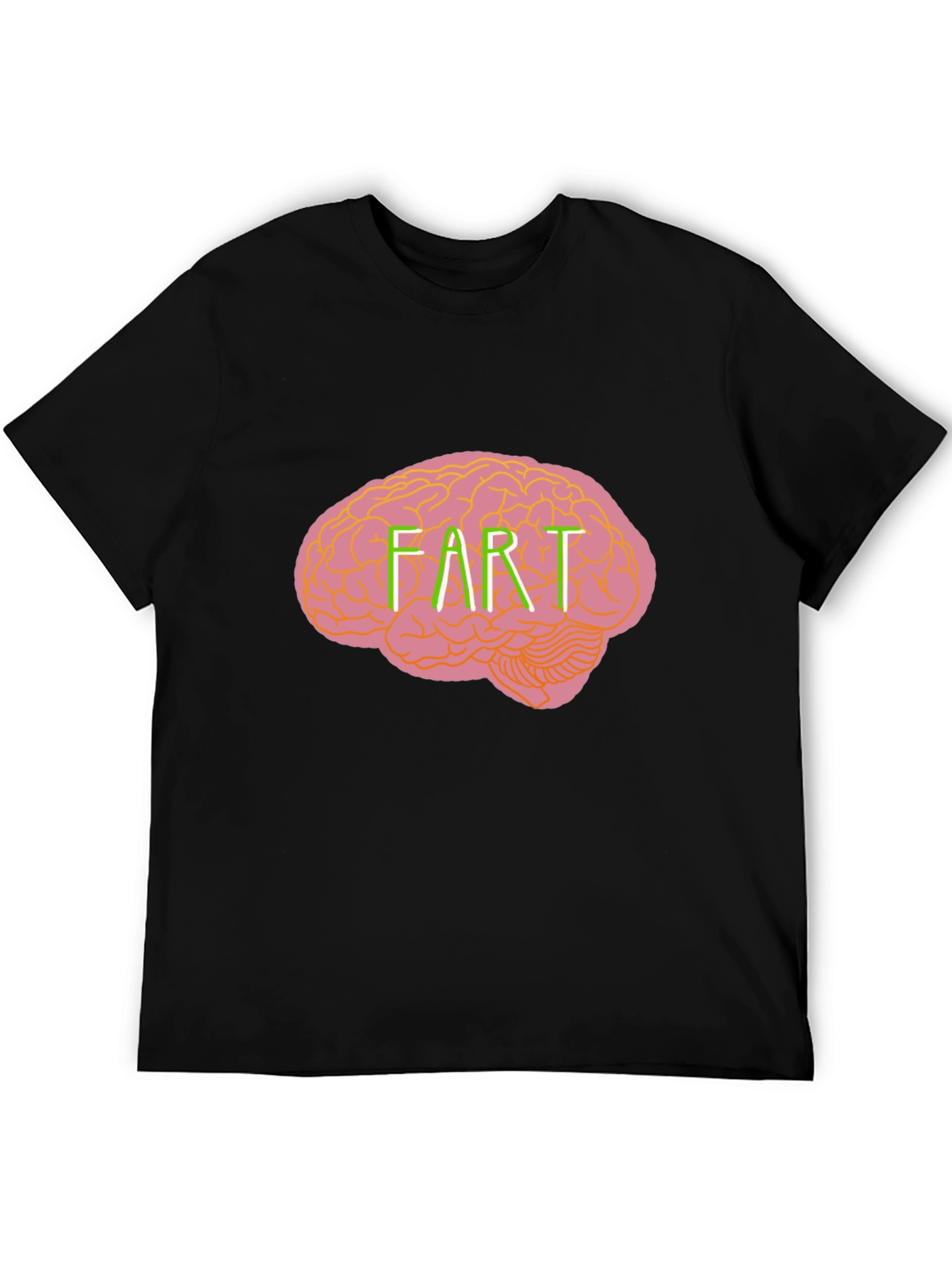Brain Fart Graphic Tee - Funny Novelty T-Shirt