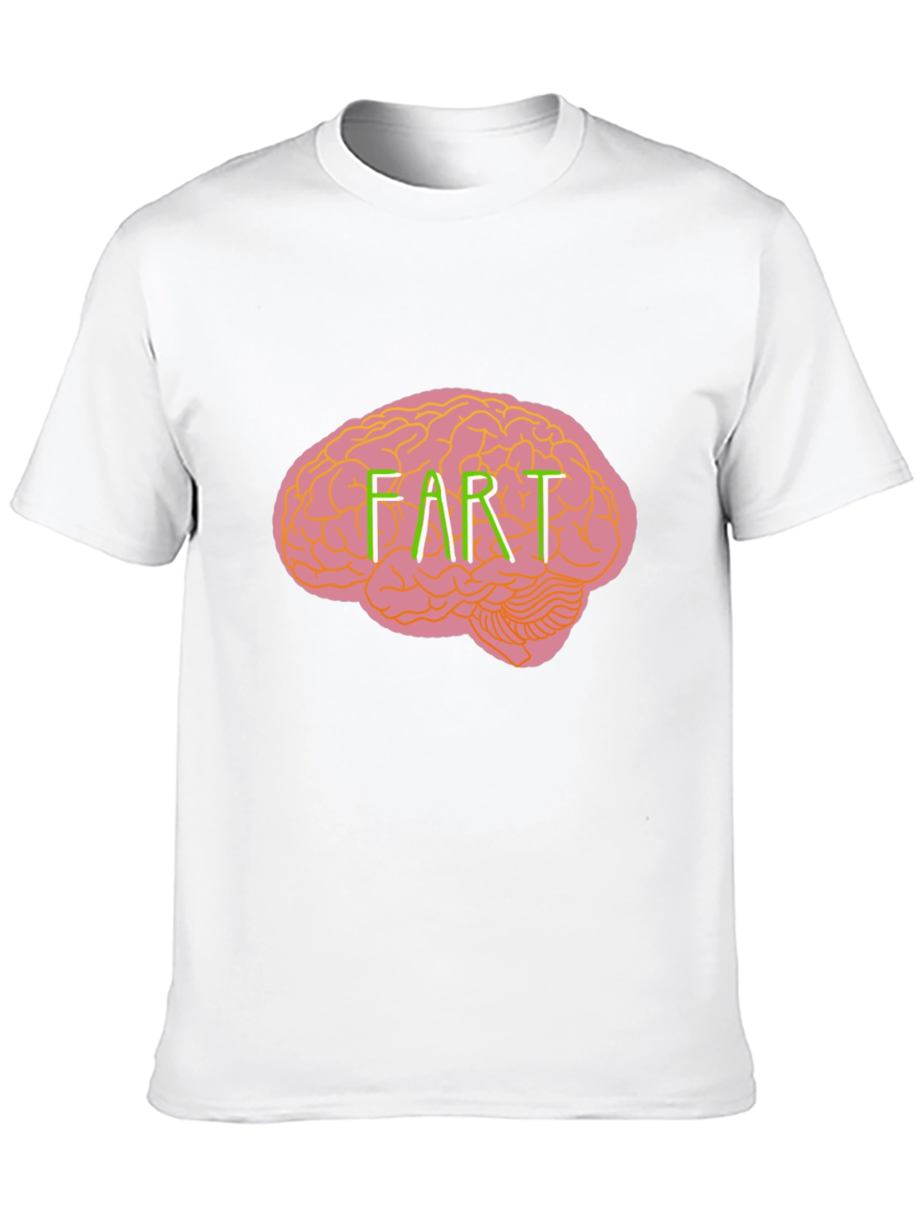 Brain Fart Graphic Tee - Funny Novelty T-Shirt