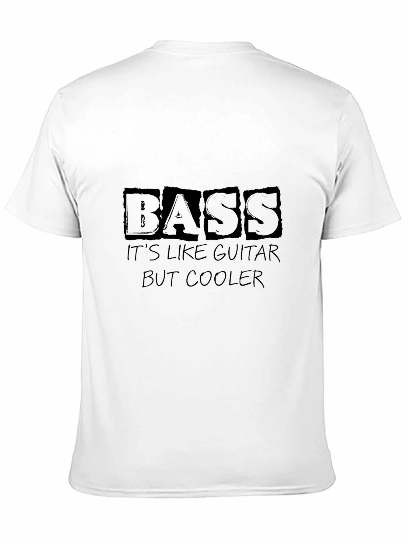 Bass is Cooler T-Shirt - Musician Tee