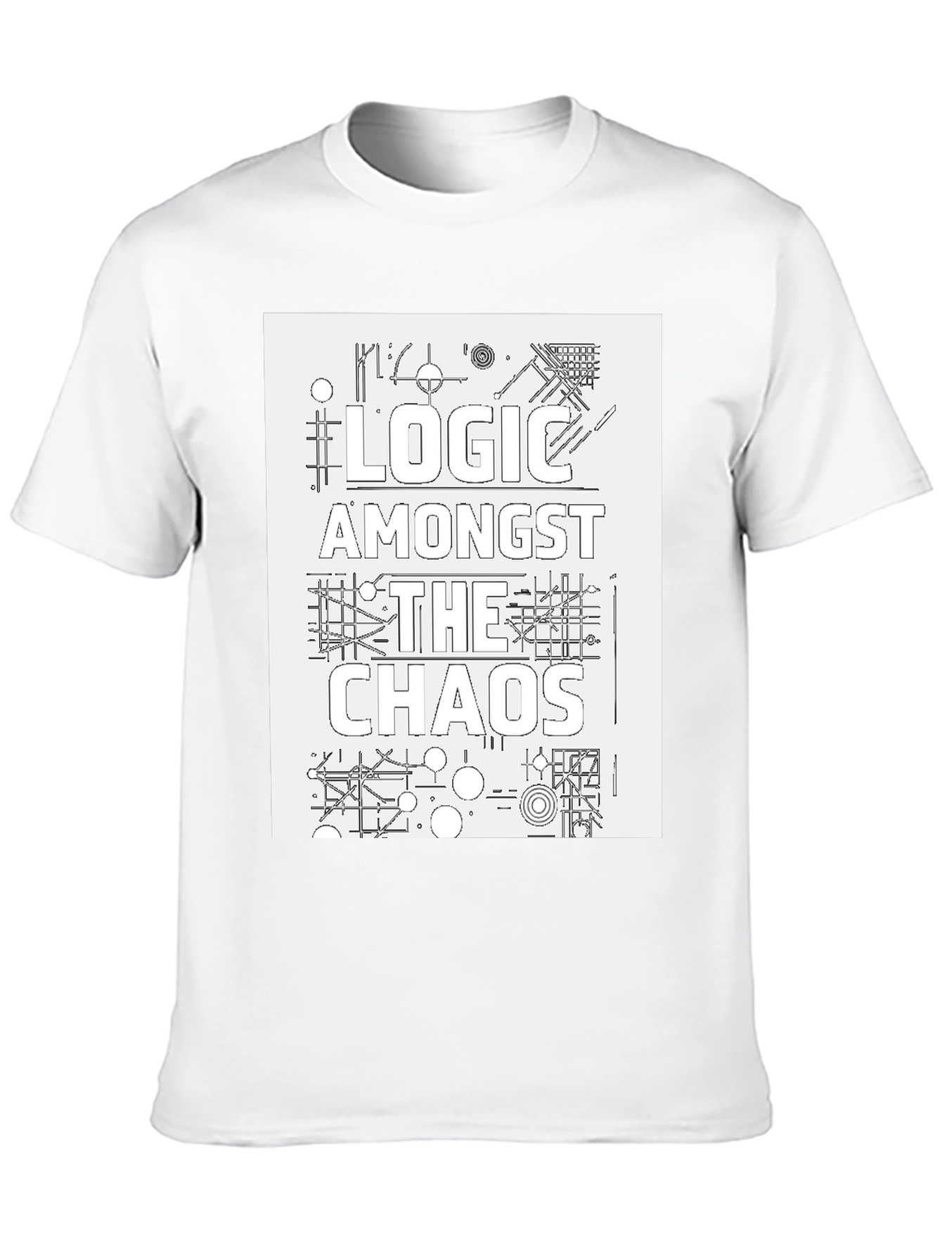 Logic Amongst The Chaos Graphic Tee