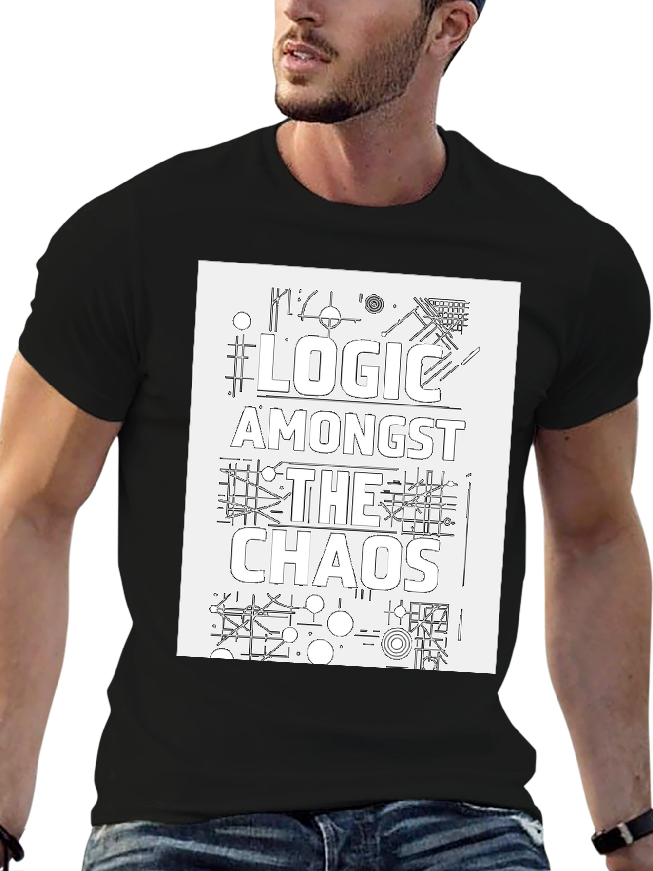 Logic Amongst The Chaos Graphic Tee