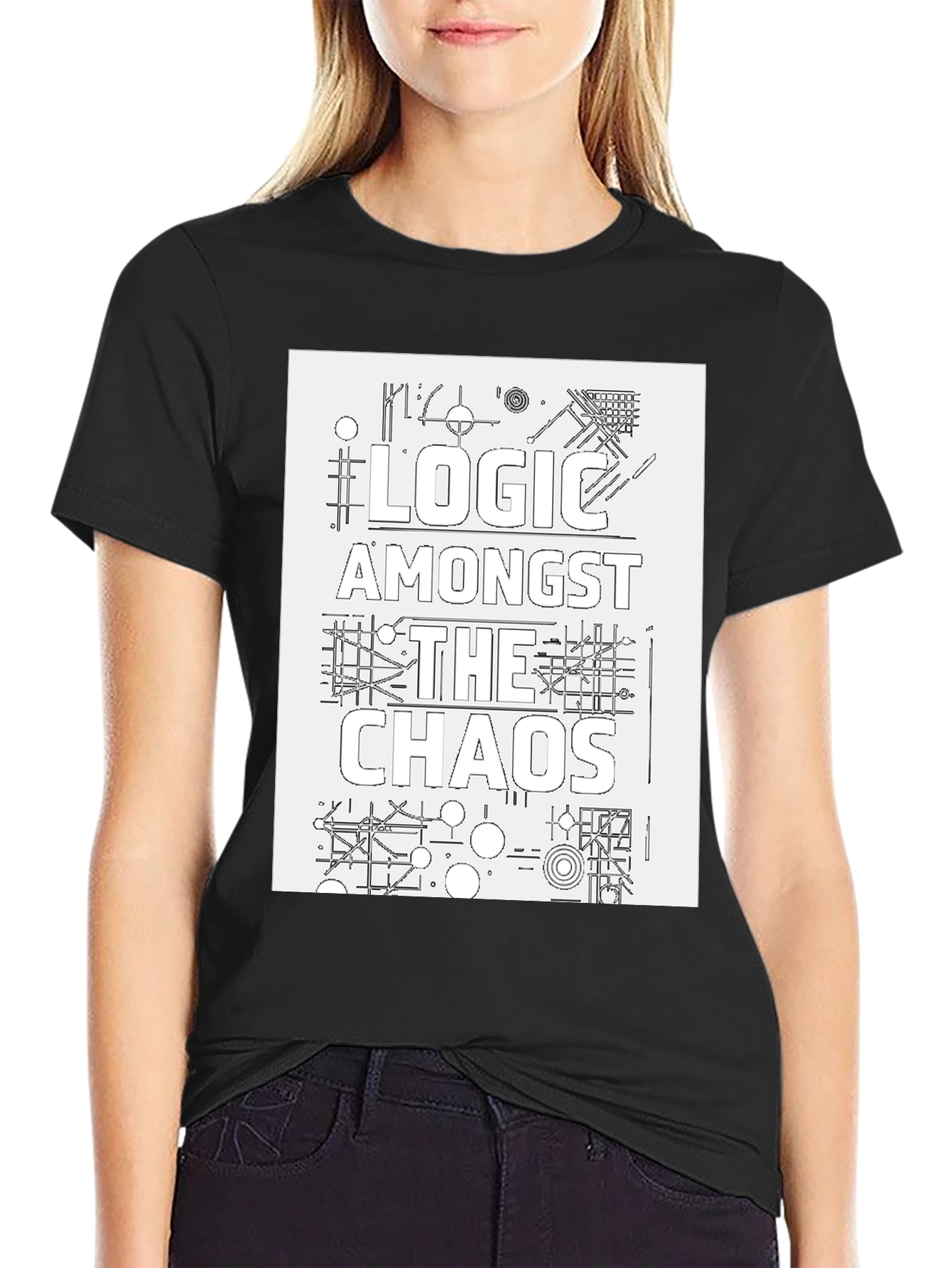 Logic Amongst The Chaos Graphic Tee