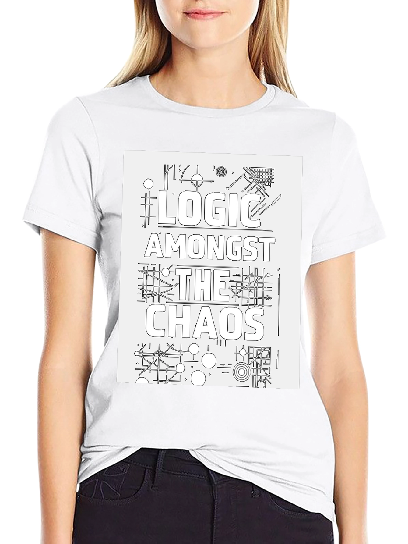 Logic Amongst The Chaos Graphic Tee